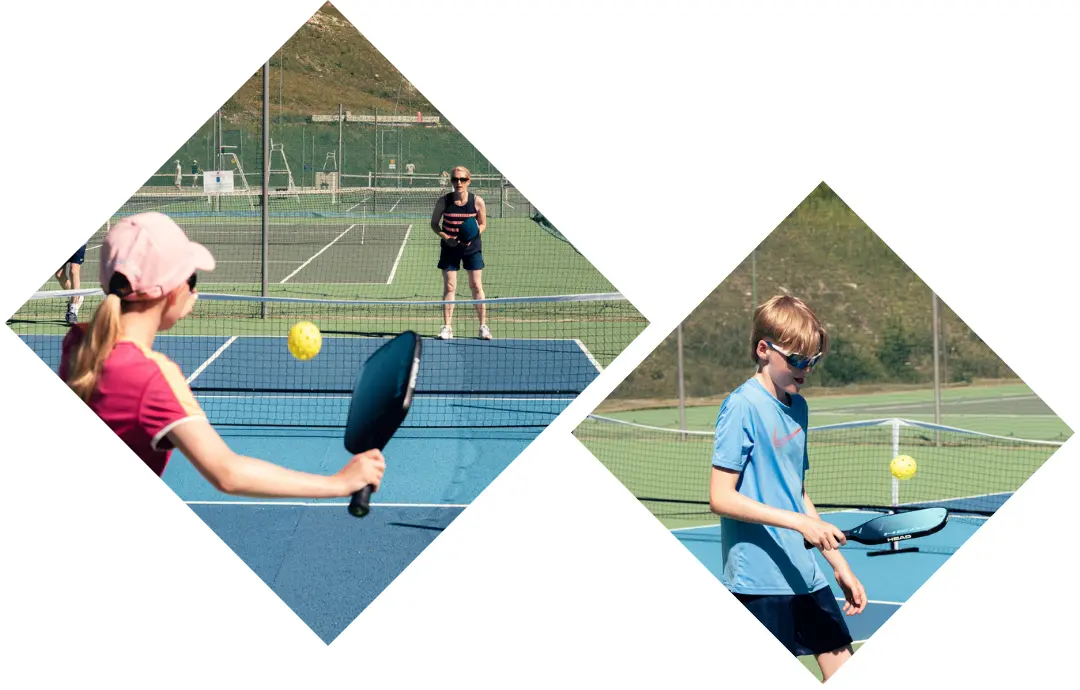 Photo portrait - Initiation au pickleball