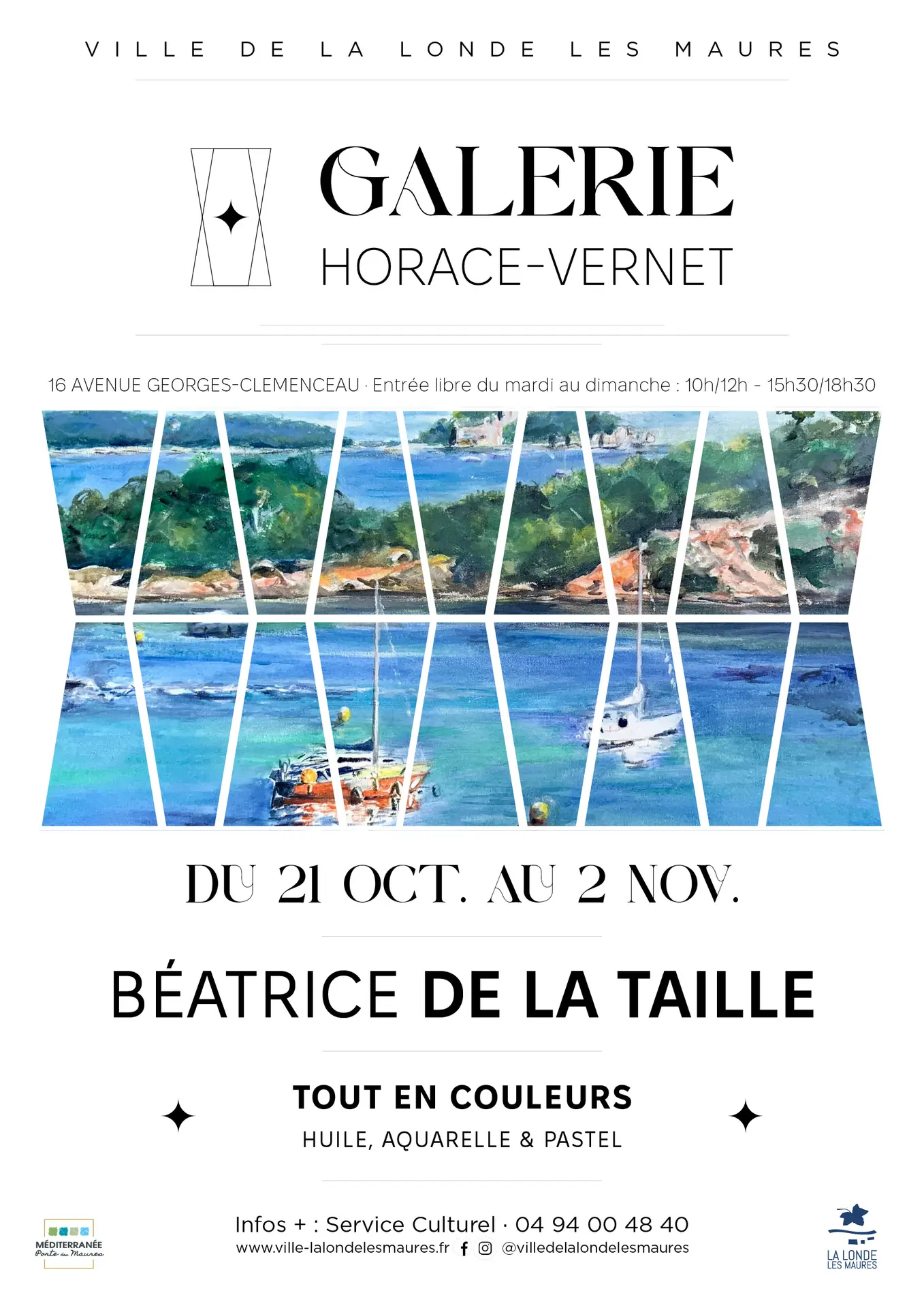 Les expositions en Méditerranée Porte des Maures
