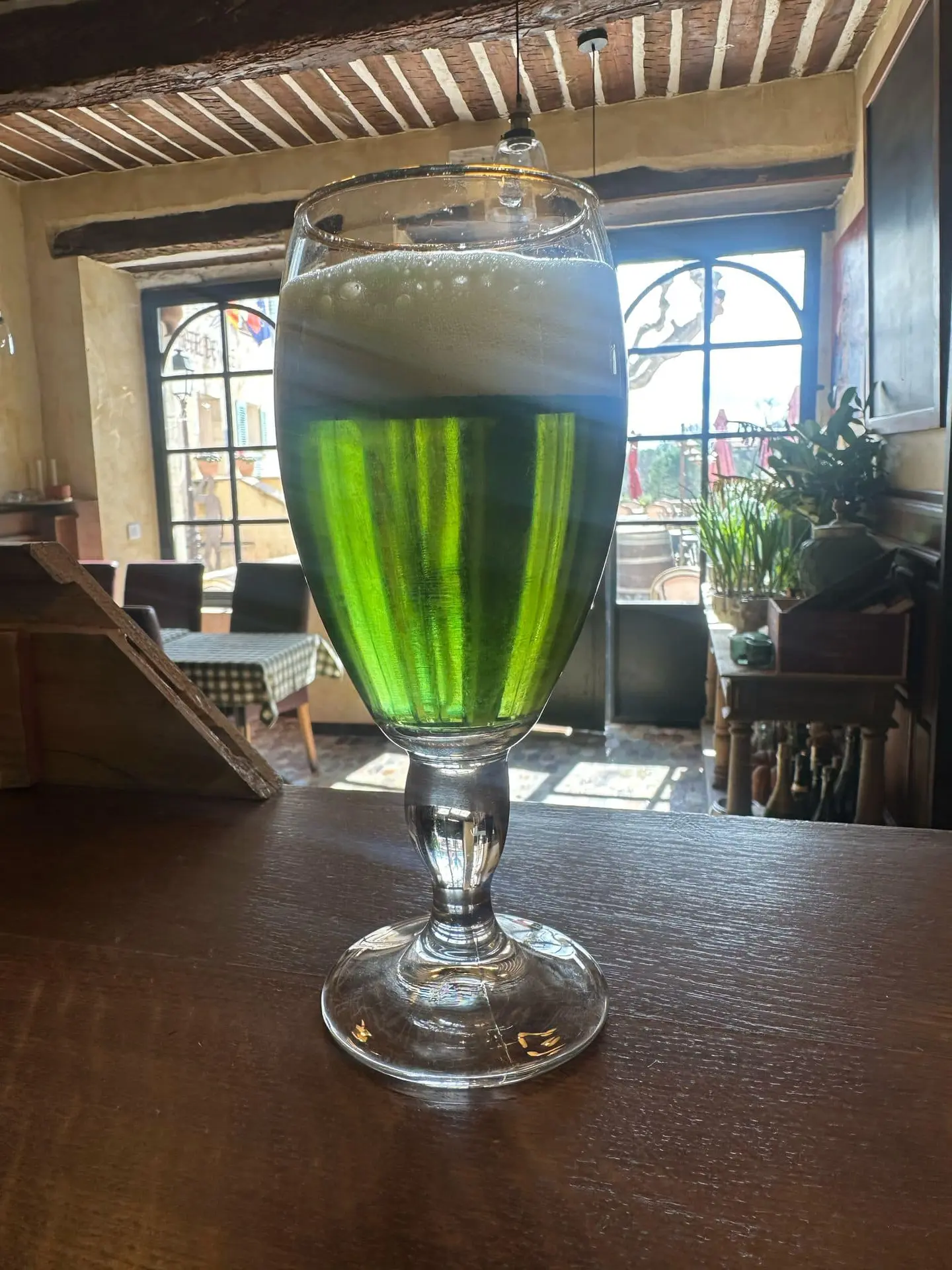 Bière verte de la St Patrick