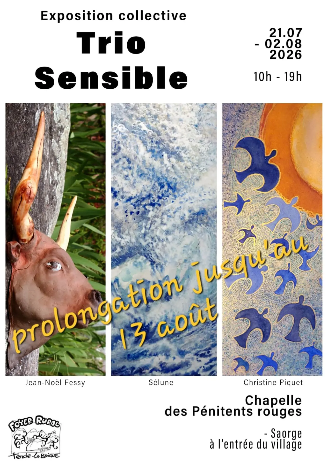 Exposition collective Trio sensible