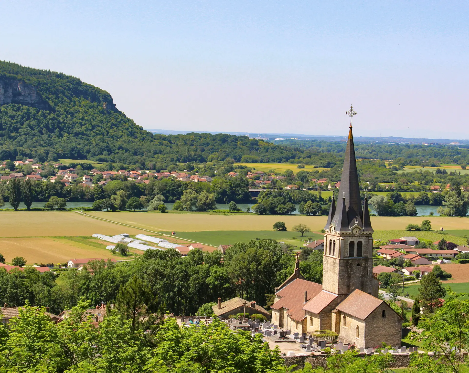 panorama Saint Sorlin en Bugey
