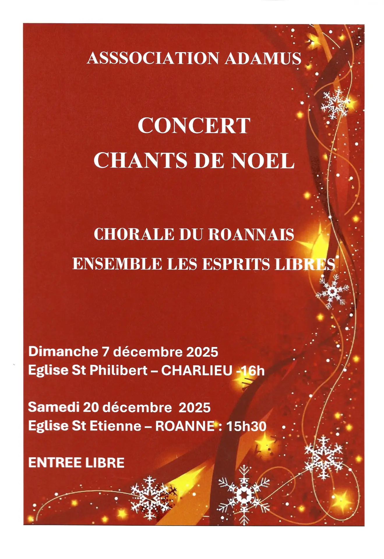 Concert de Noël