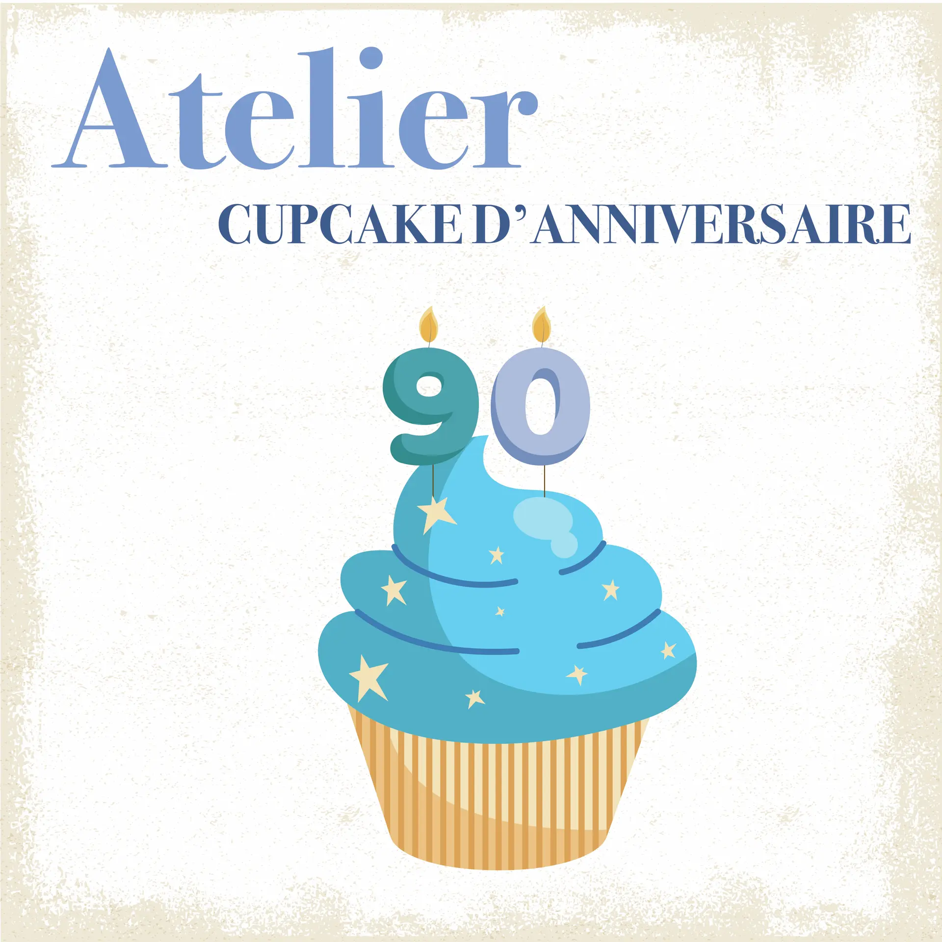 Atelier cuisine : cupcakes anniversaire 90 ans