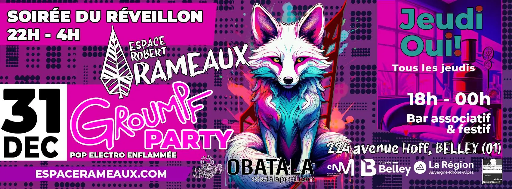 Nouvel an à l'Espace Rameaux_Belley