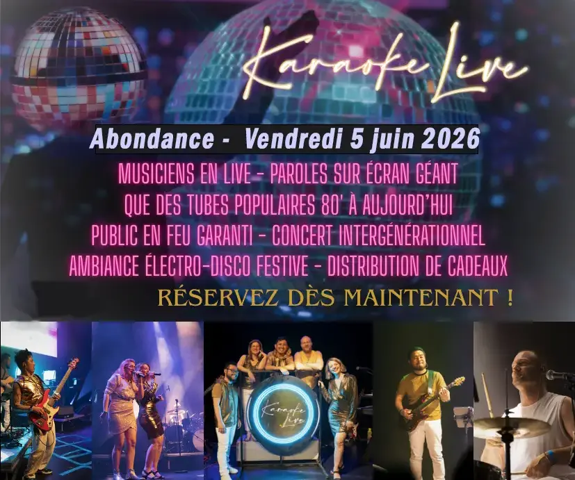 Affiche karaoké géant