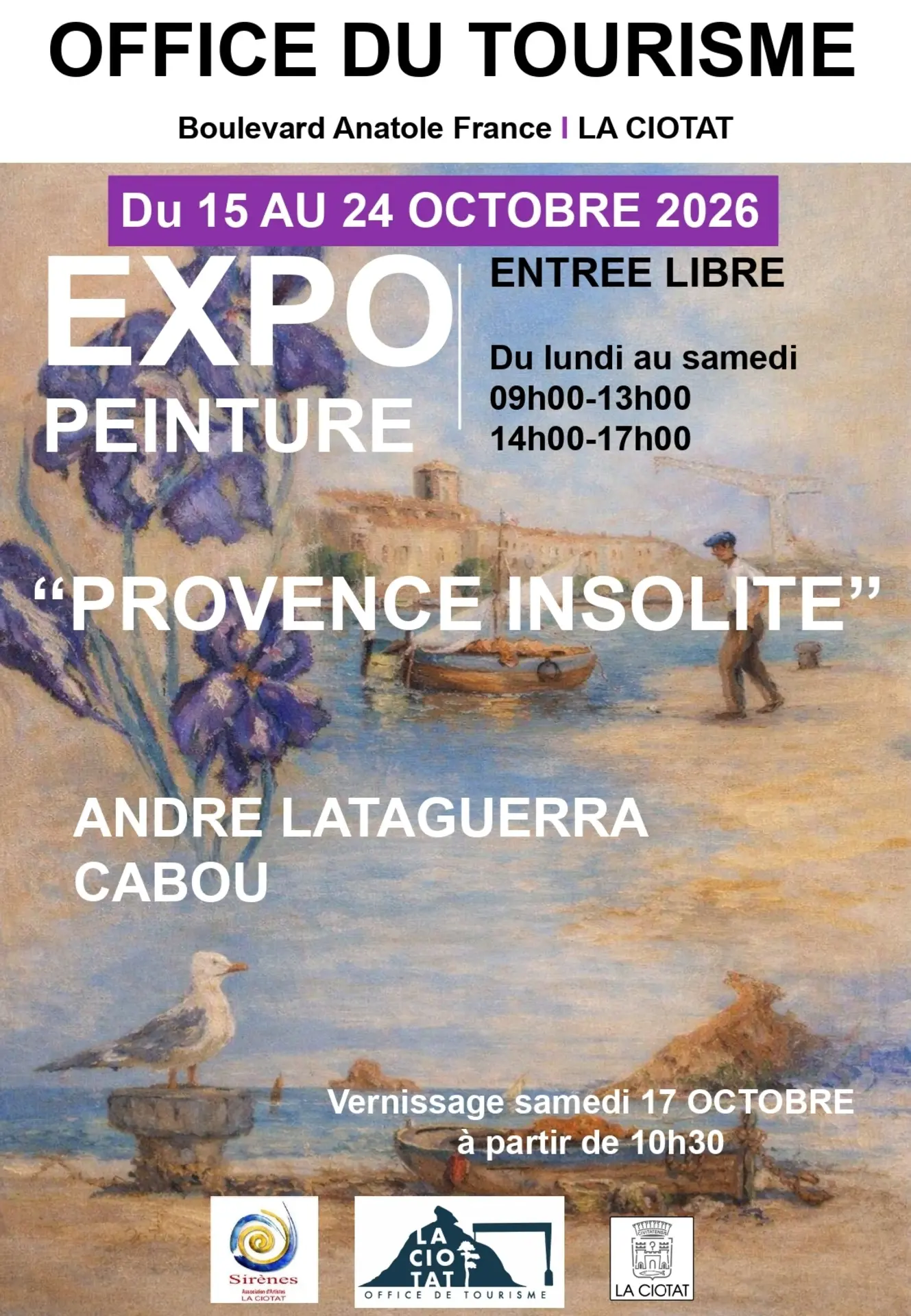 Exposition de peintures Provence insolite_La Ciotat