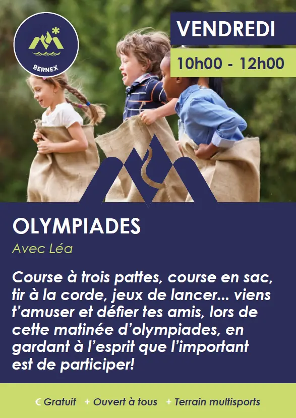 affiche de l'animation