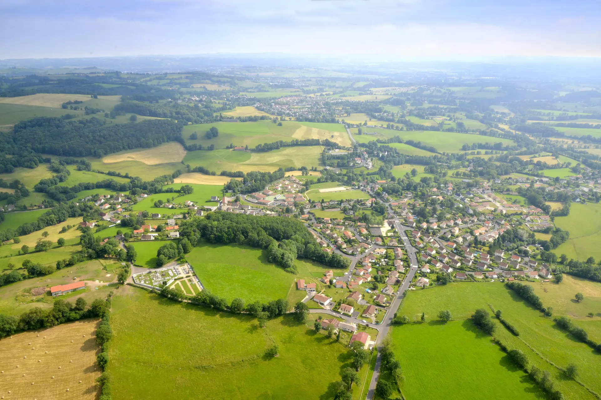 Vue aérienne