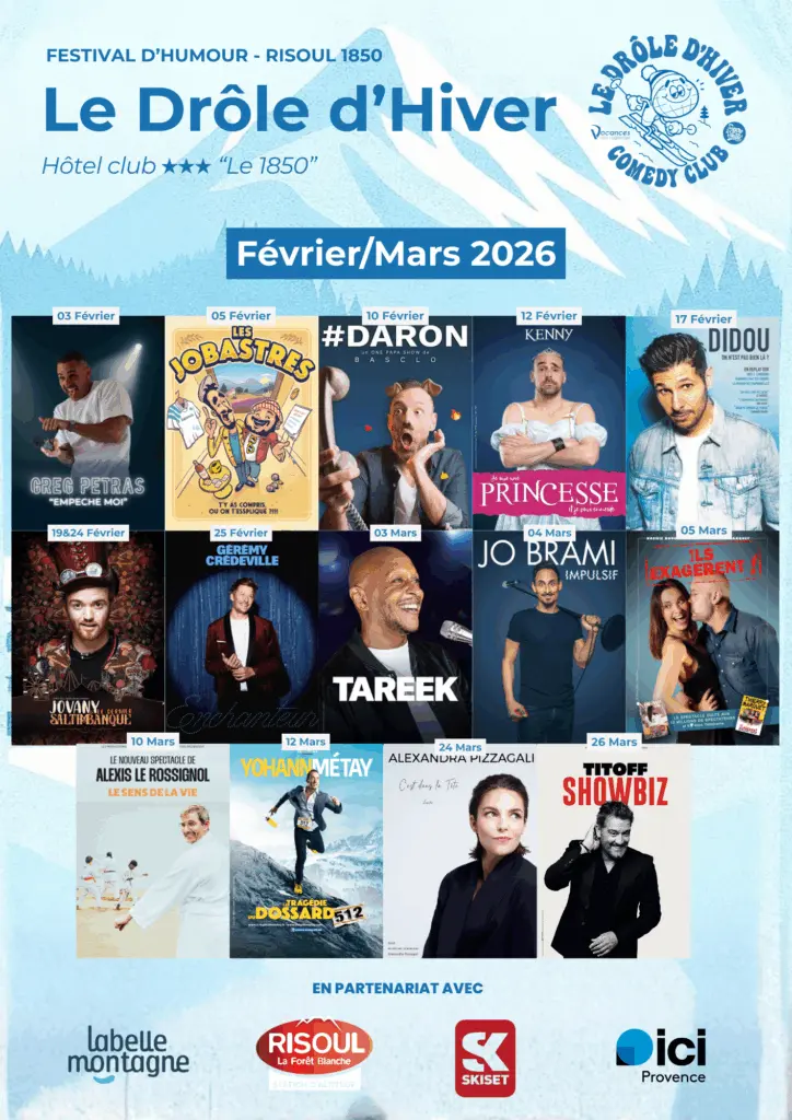 Le Drôle d'Hiver - Comedy Club_Risoul
