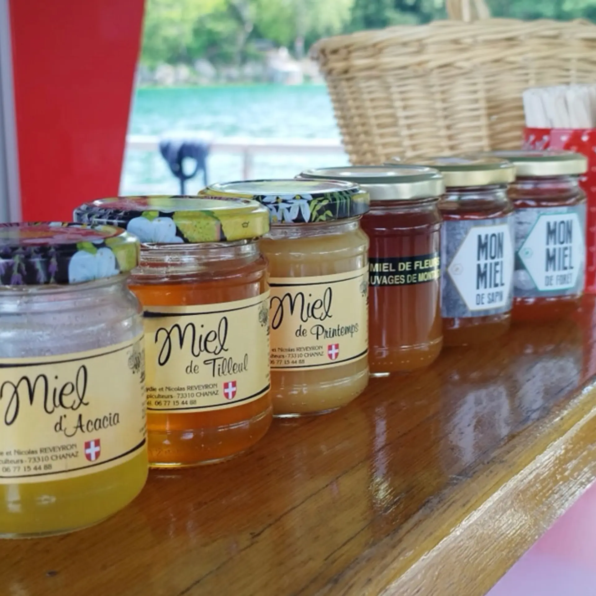 Dégustation de miel à bord