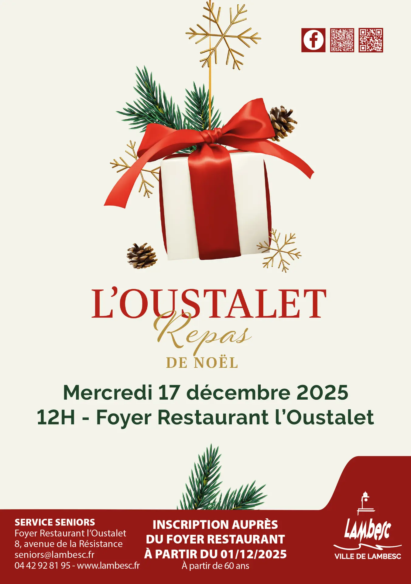 Repas de Noël au Foyer_Lambesc
