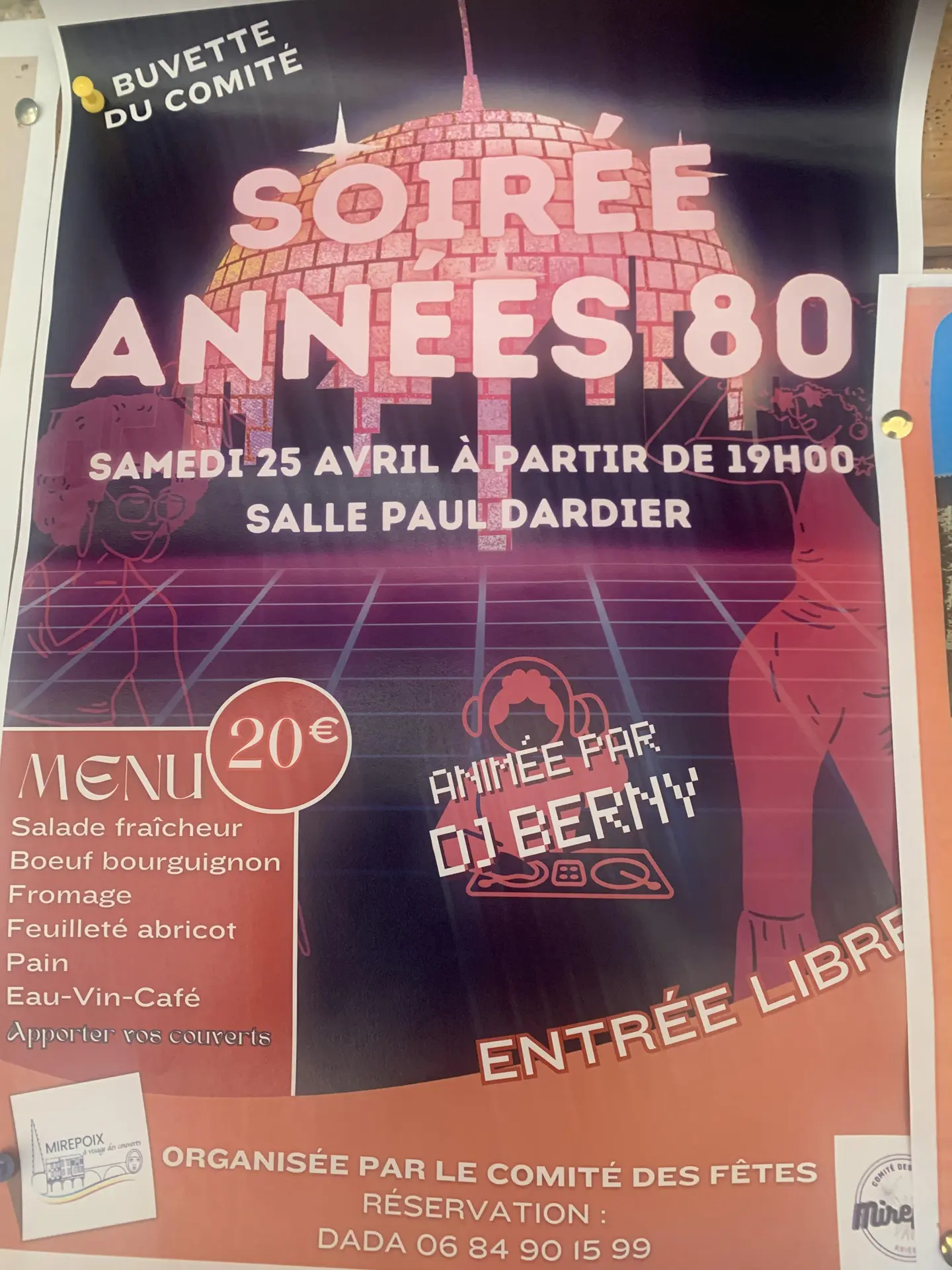 Repas et soirée dansante