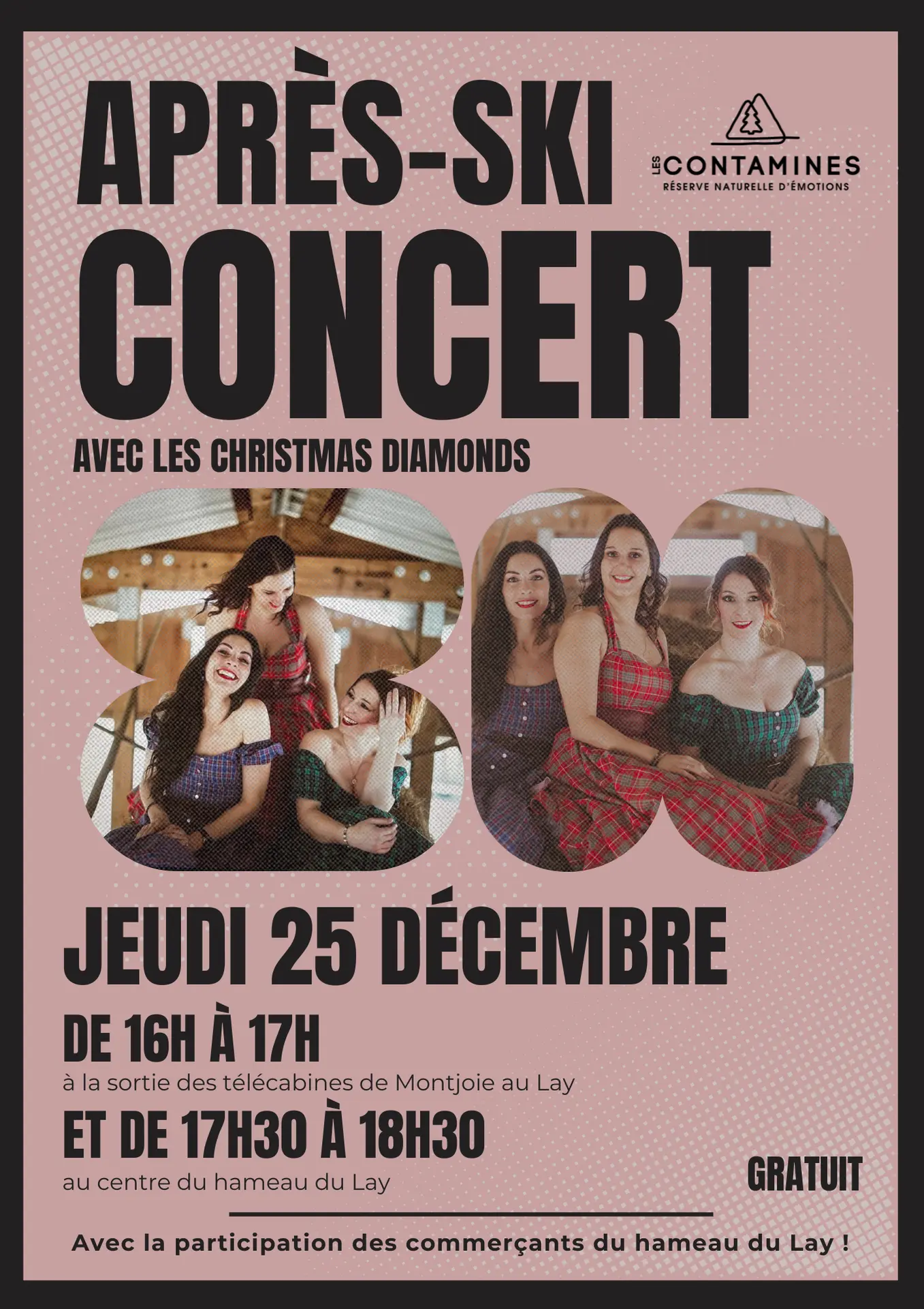 Concert après-ski au Lay : Little Wood_Les Contamines-Montjoie