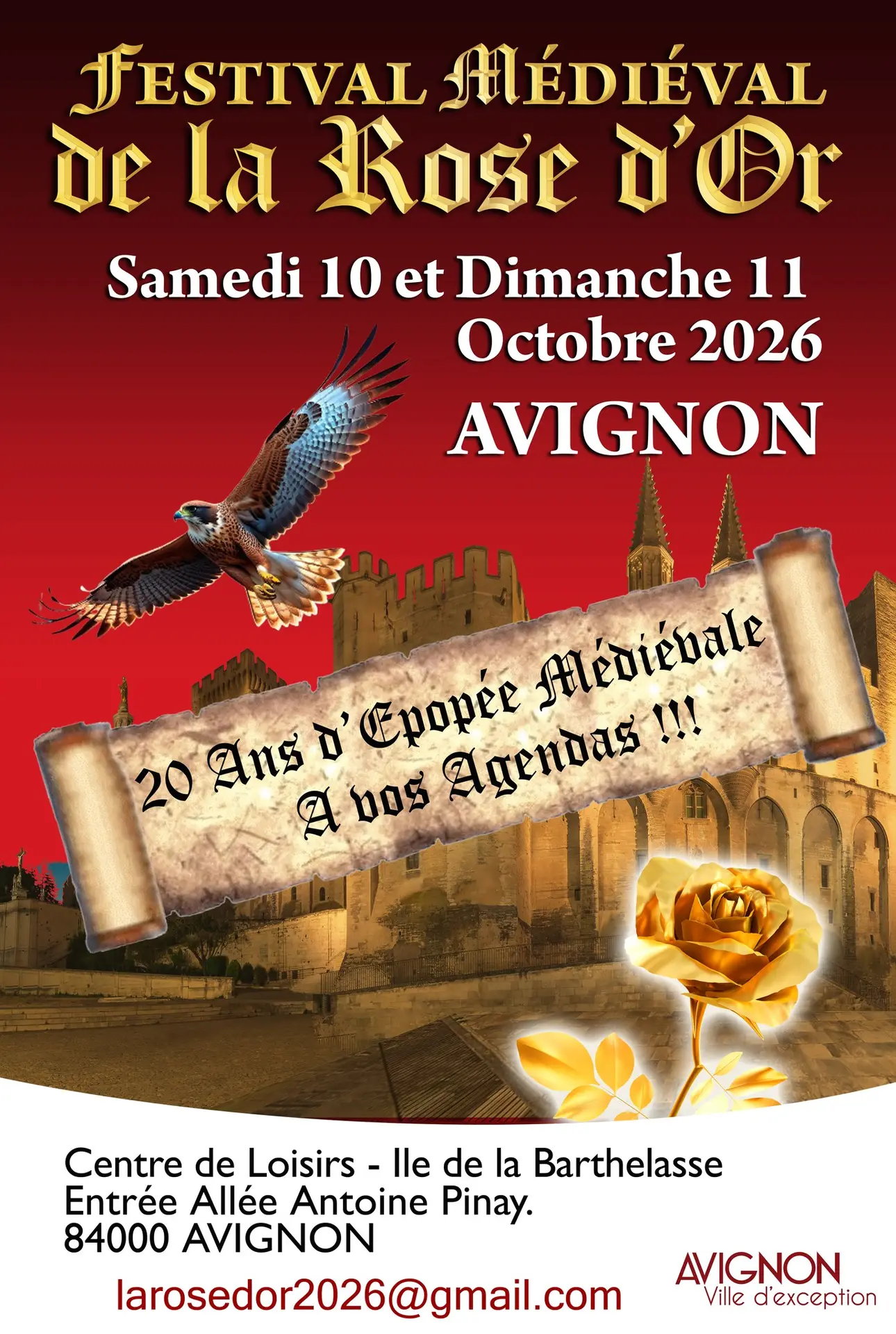 Festival médiéval de la Rose d'Or_Avignon
