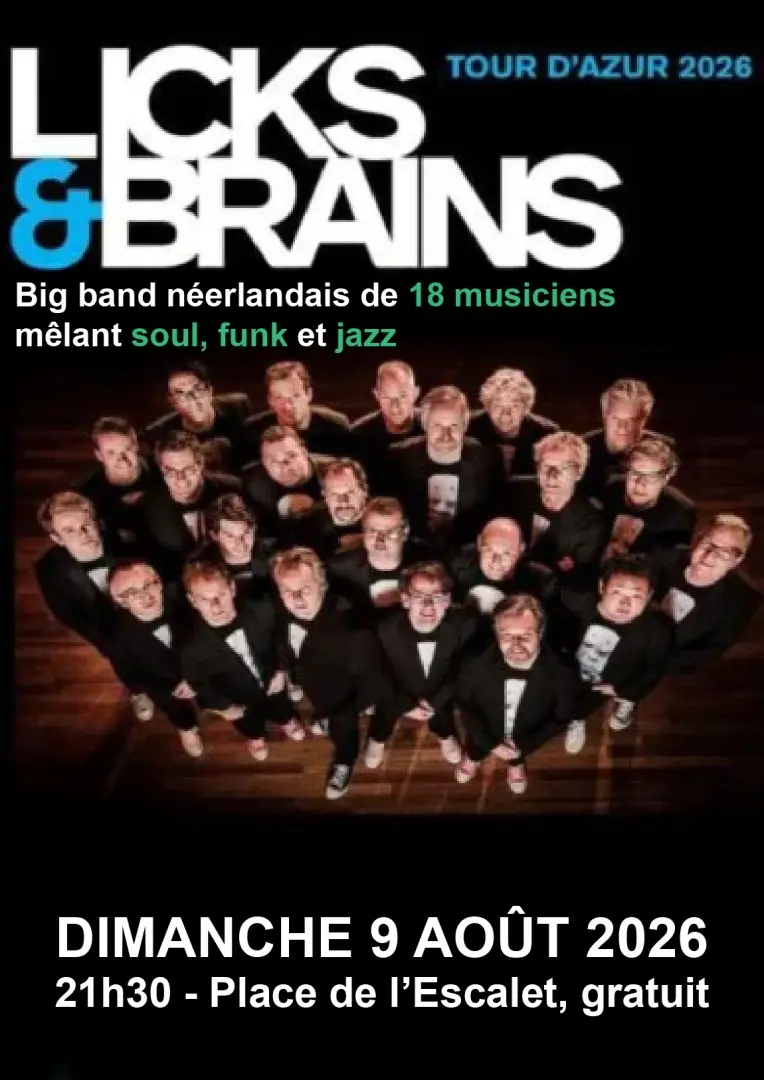 Concert Licks & Brain_La Ciotat