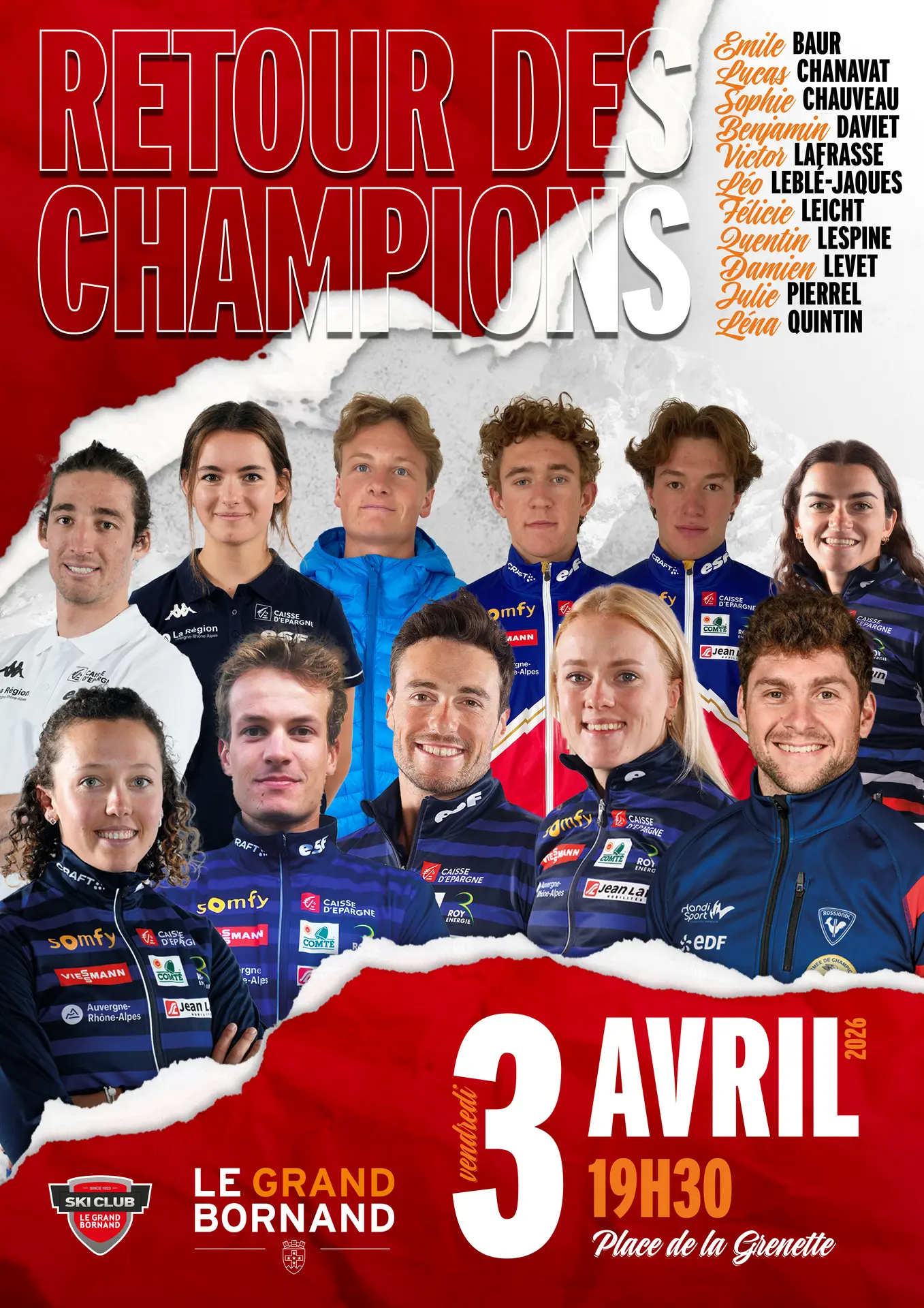 Retour des champions