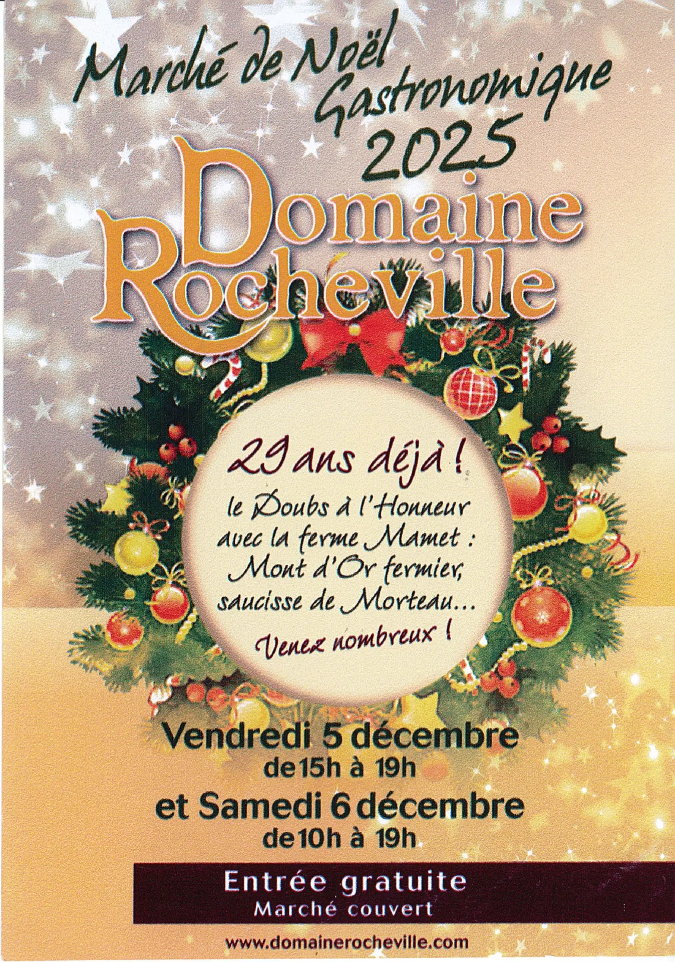 Marché de Noël Gastronomique_Nyons