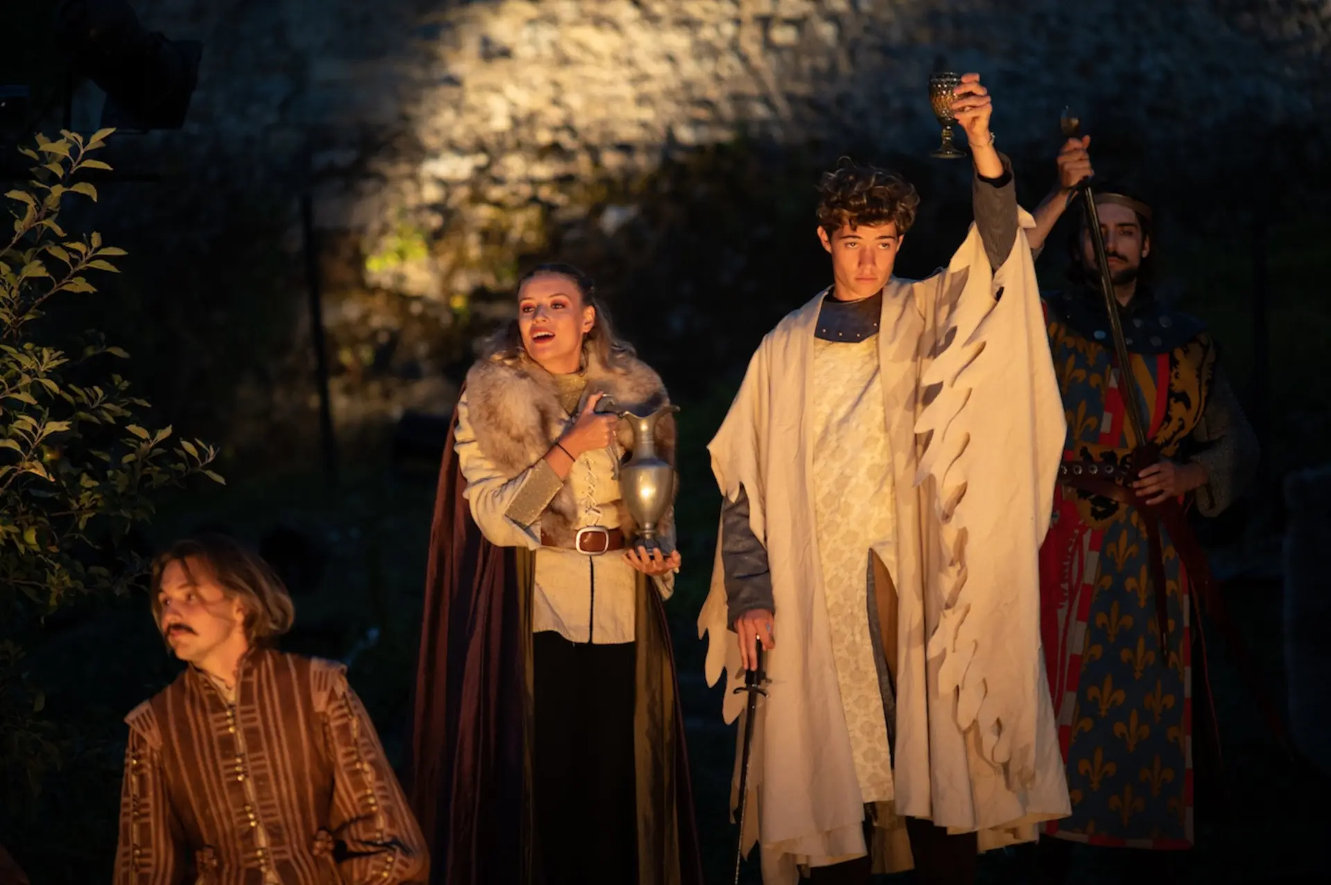 Galaad, La Dernière Prophétie de Merlin - son et lumière théâtral_Habère-Poche