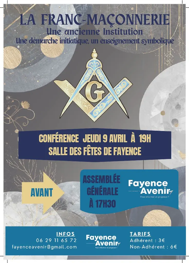 Conférence La Franc-Maçonnerie_Fayence