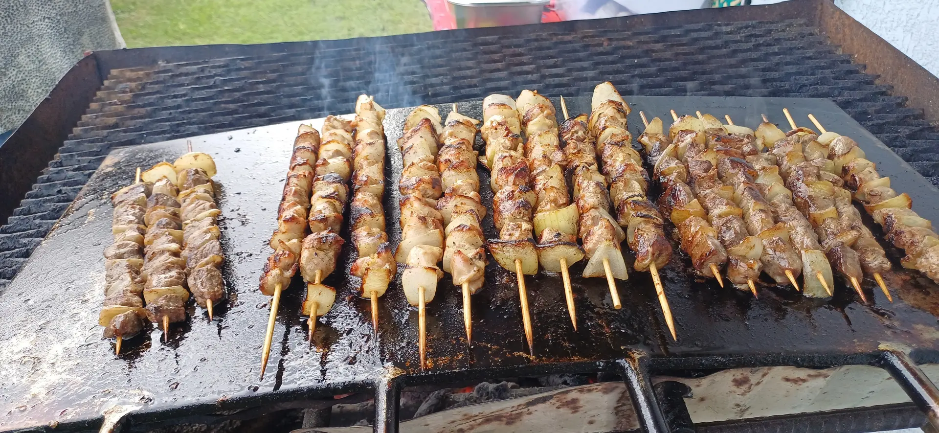 Brochettes -Marché de Voh