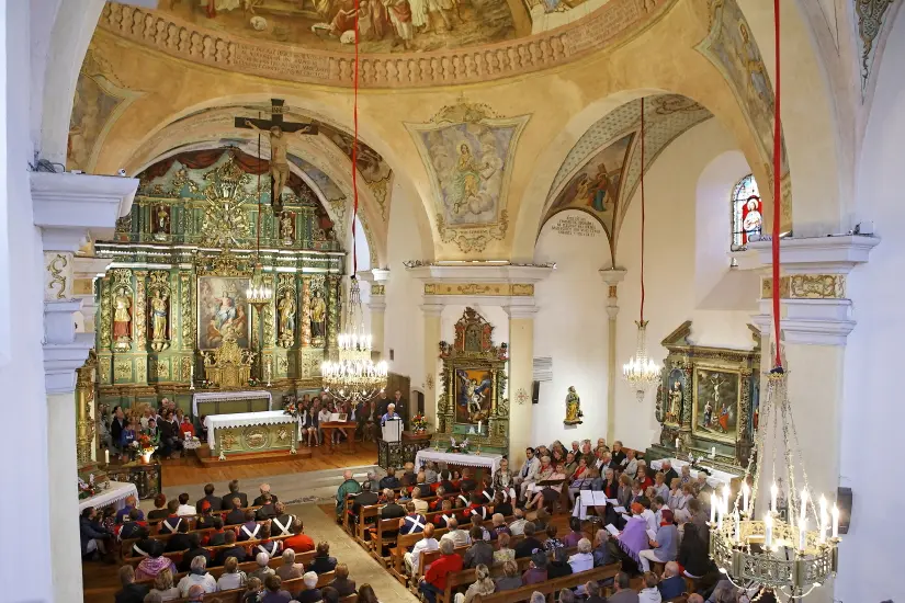 Eglise de Cordon, La Grande Messe du 15/08