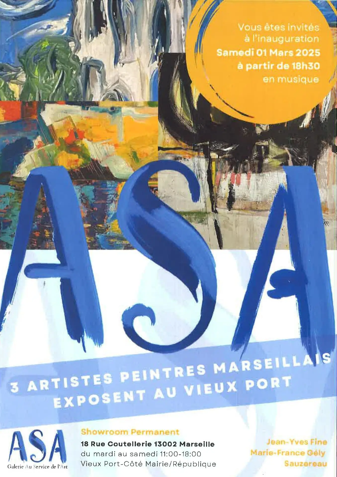 flyer du vernissage