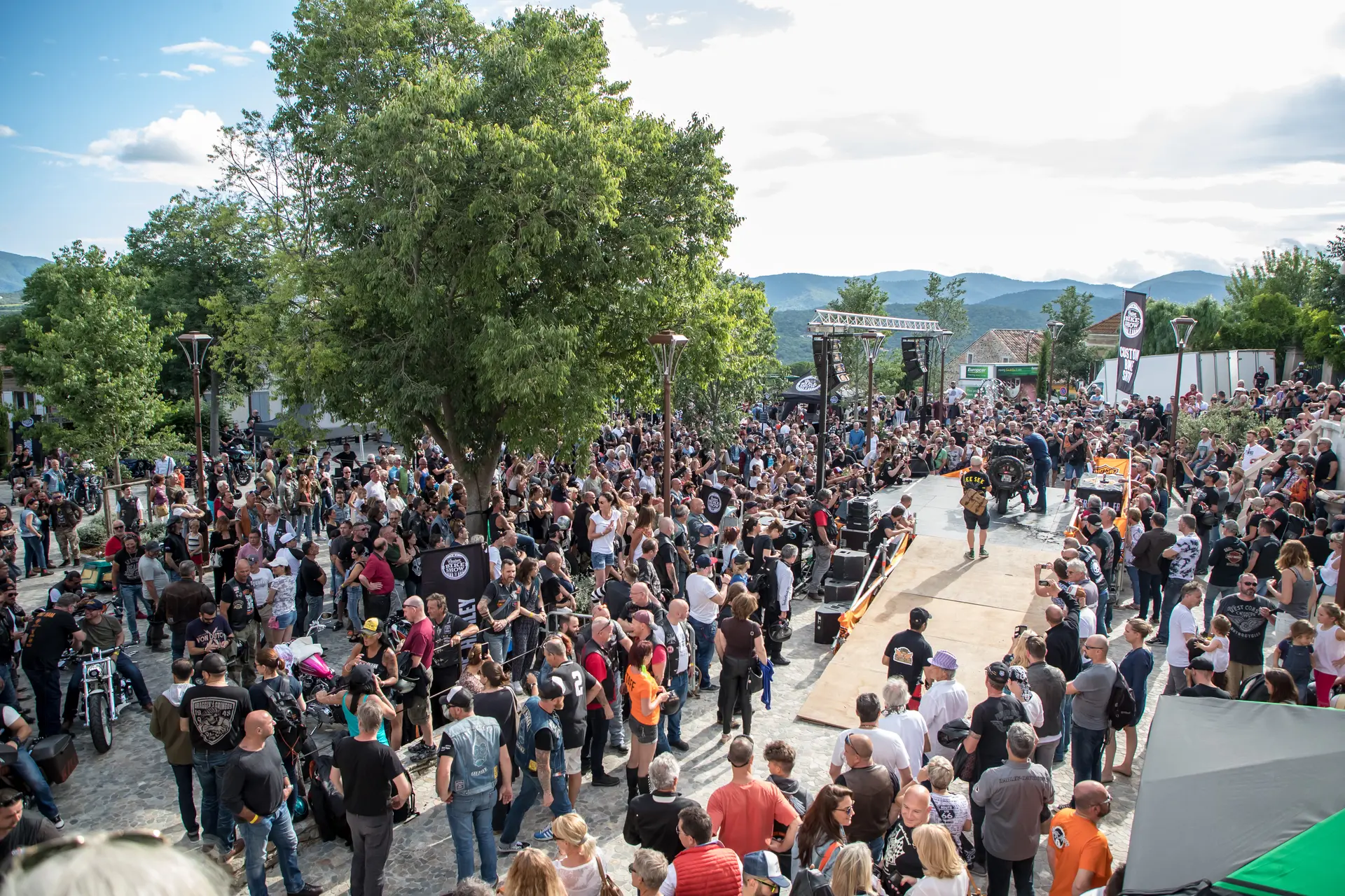 Euro Festival Harley-Davidson à Grimaud