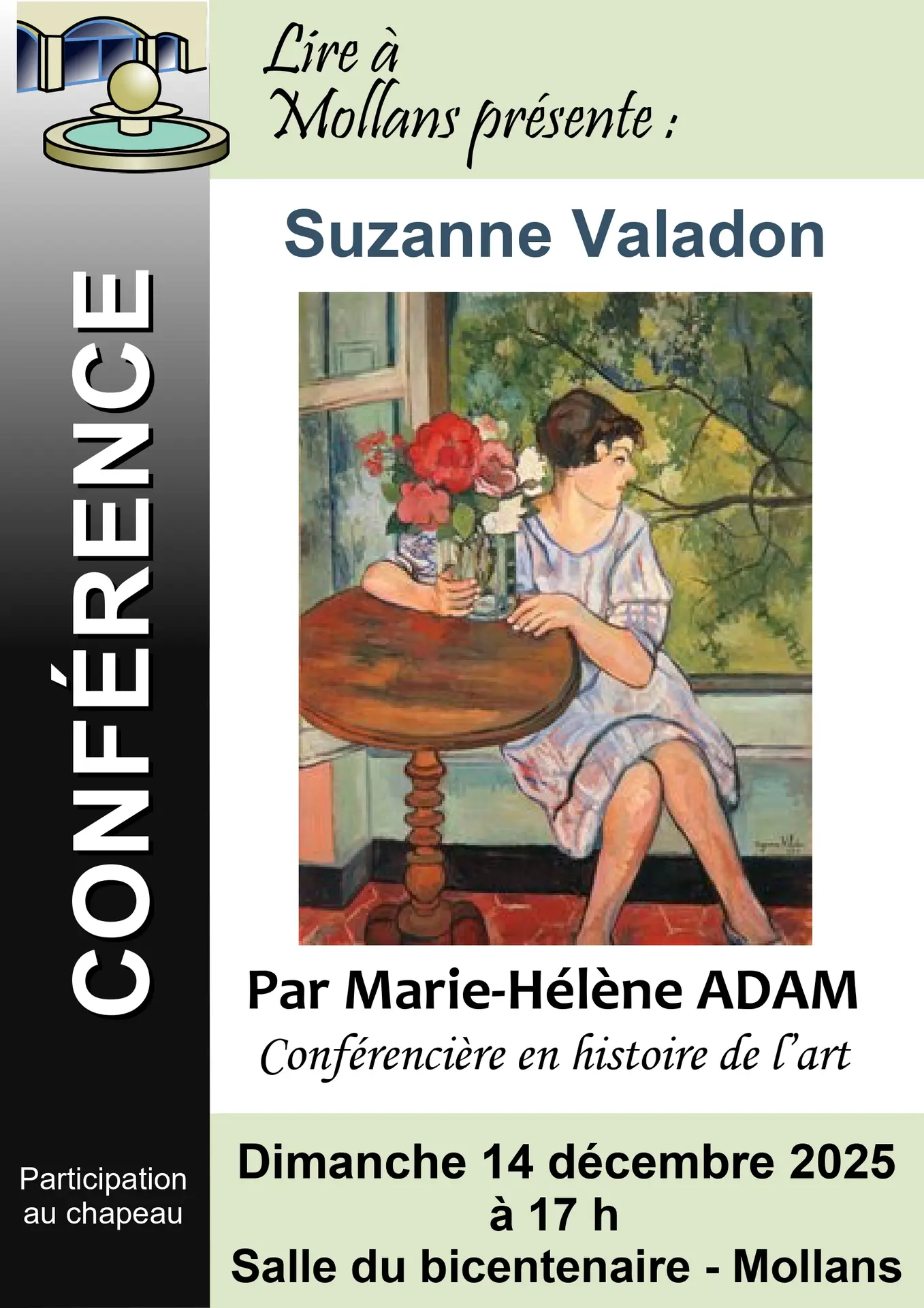 Conférence d'art sur Suzanne Valadon