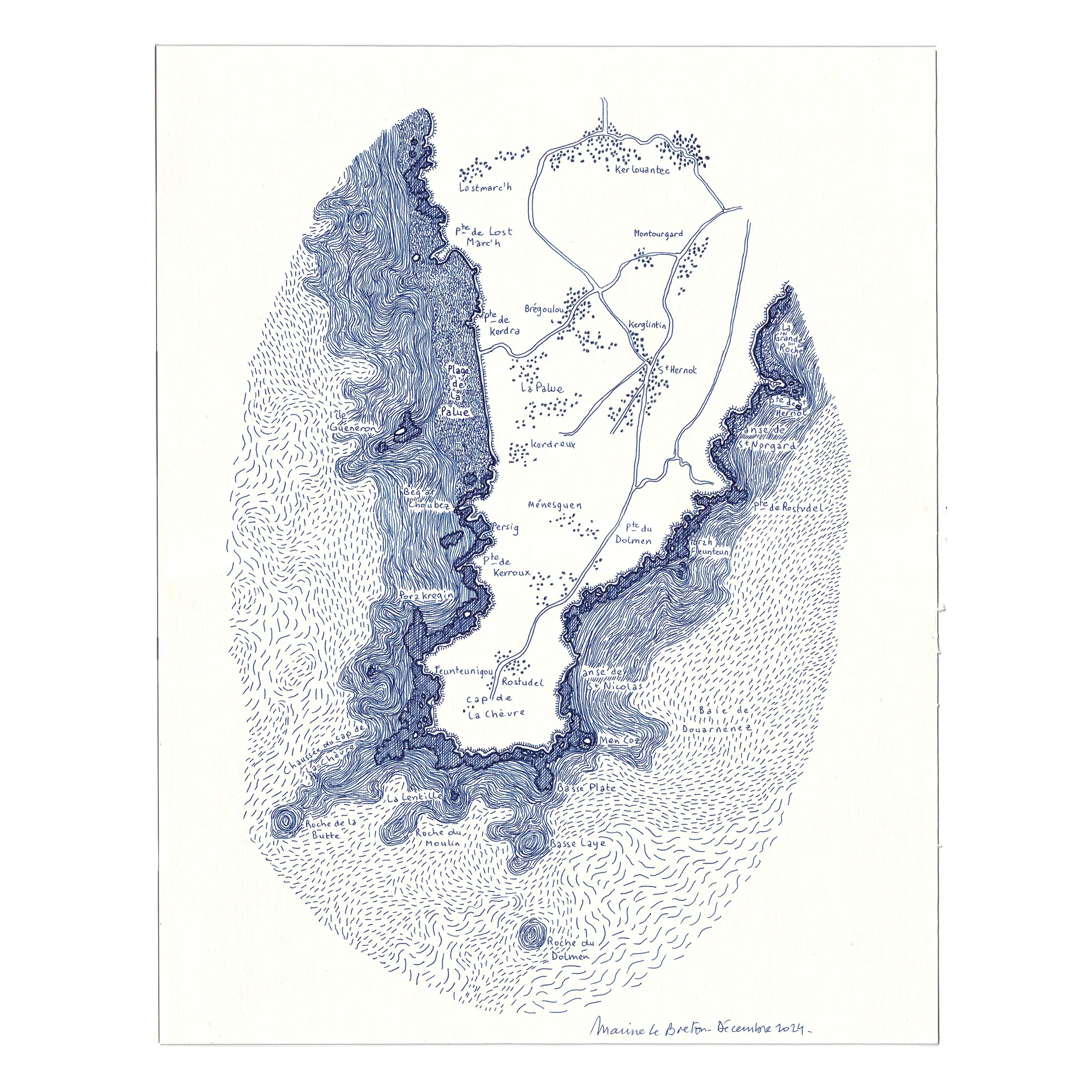 Exposition de Marine Le Breton  « Sentiment littoral »