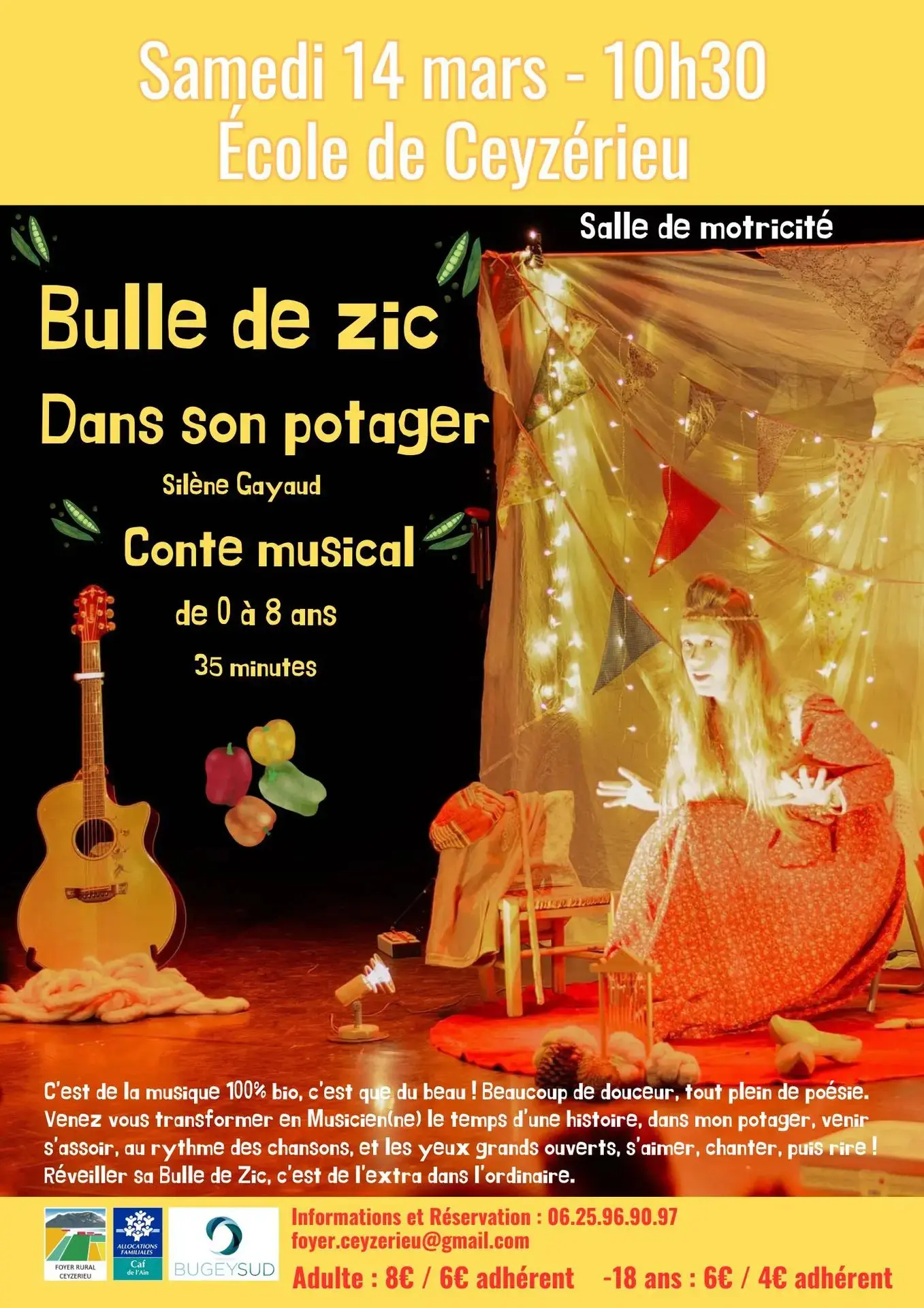 Spectacle jeune public Bulle de Zic_Ceyzérieu