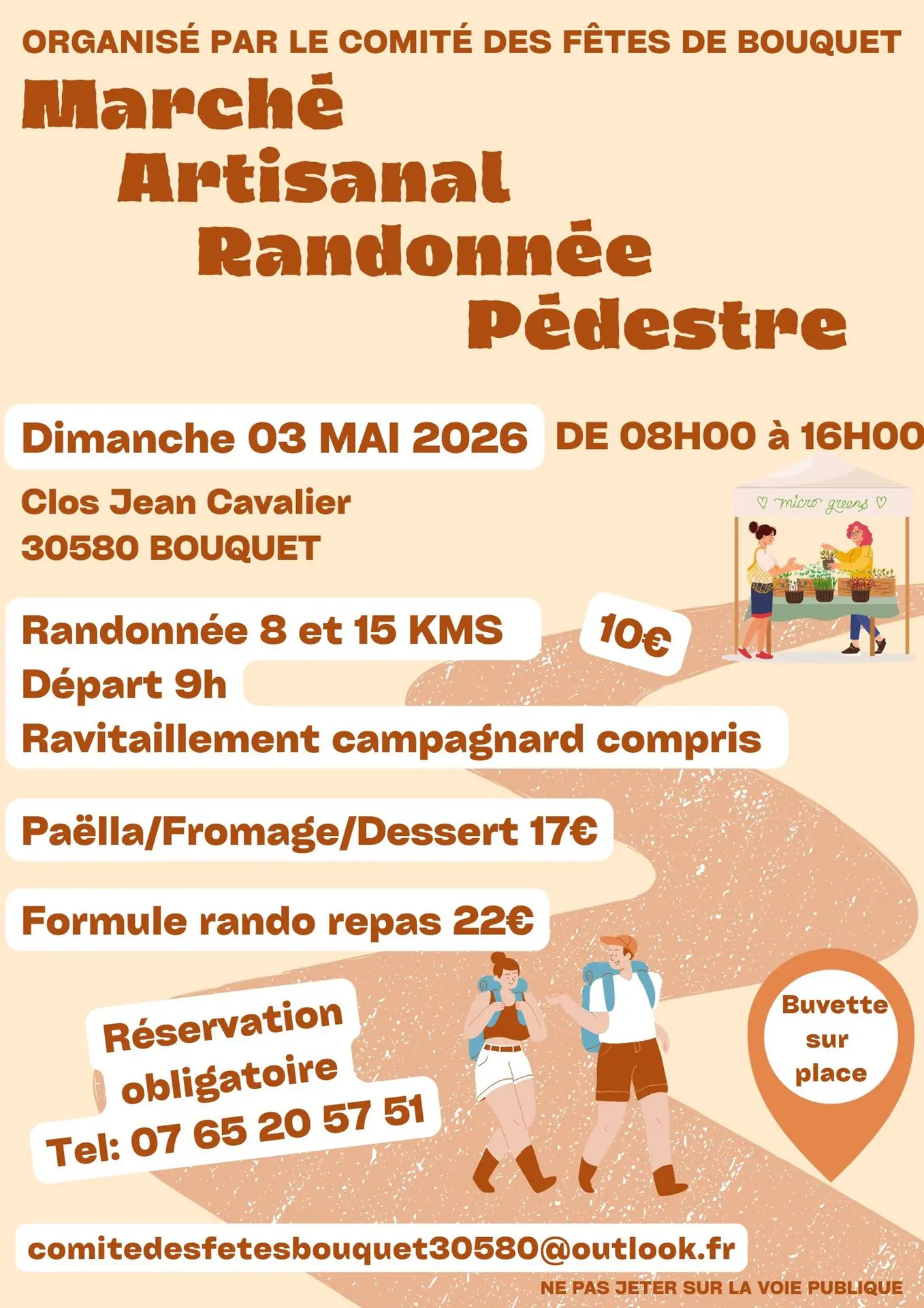 Randonnée - Marché artisanal_Bouquet