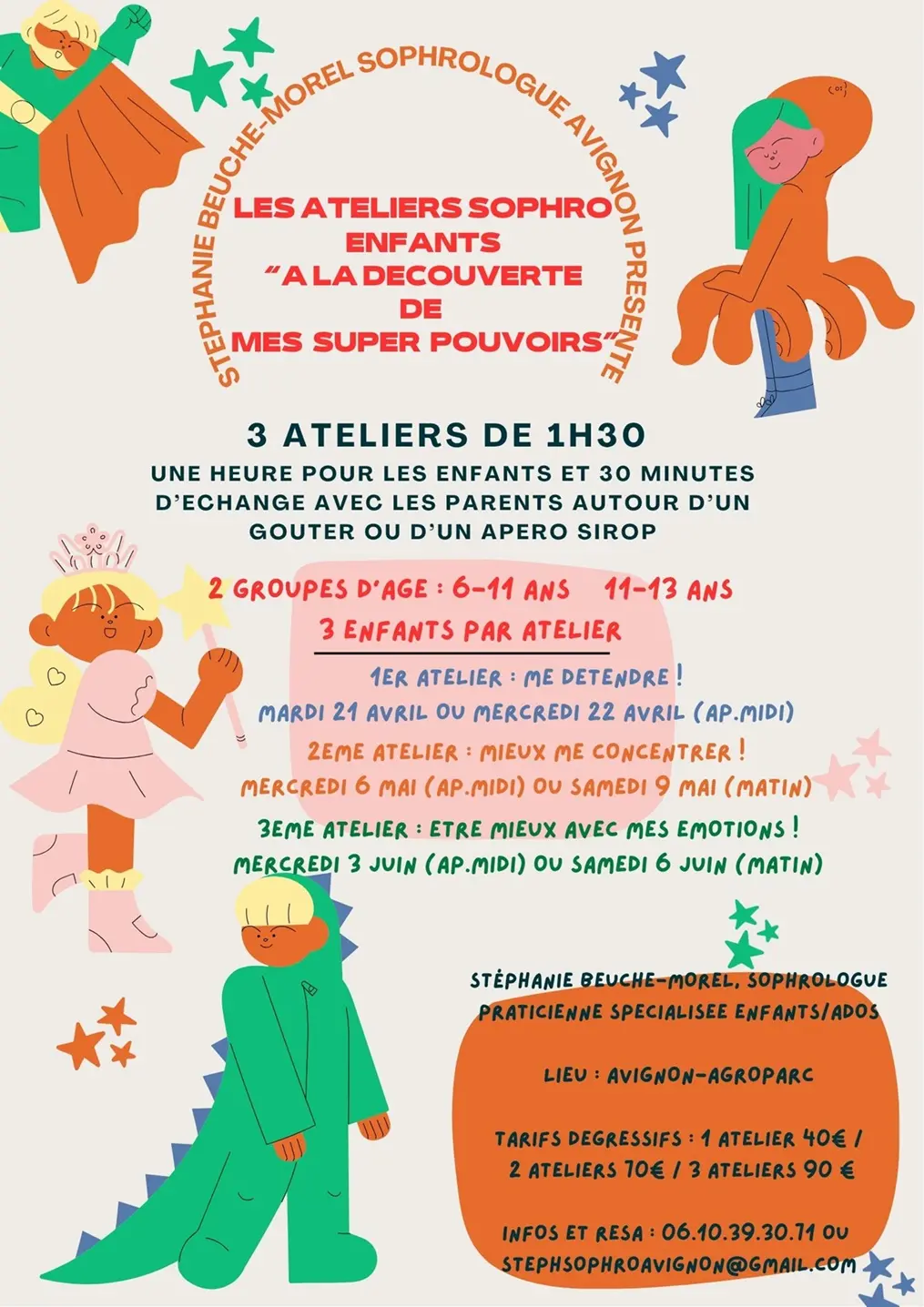 A la découverte de mes super pouvoirs