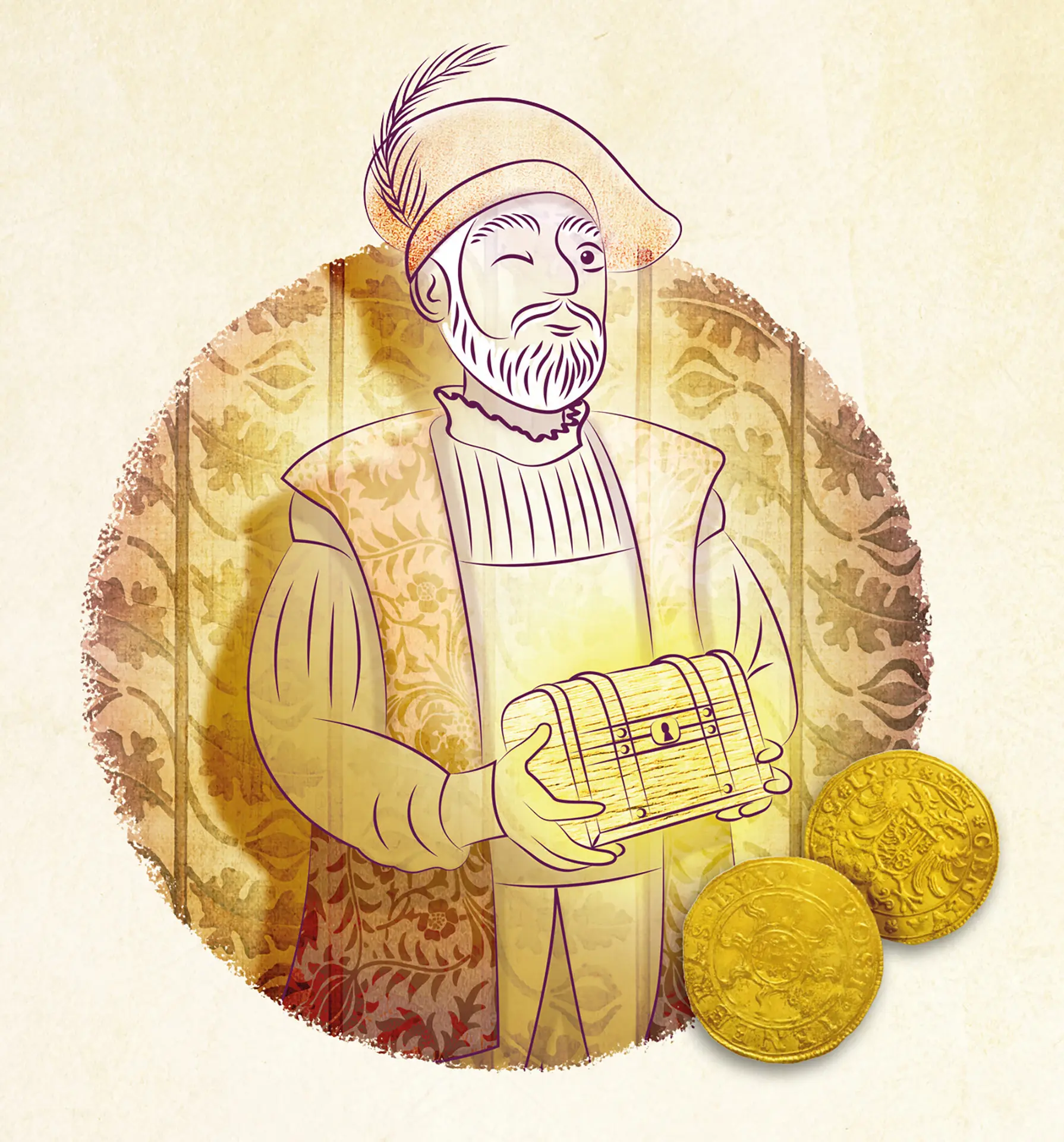 Illustration du seigneur de l'île