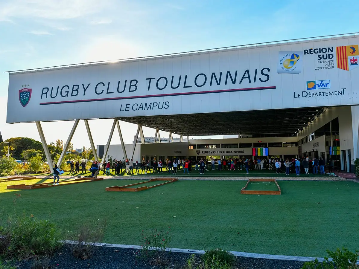 Visite guidée du Campus RCT_Toulon