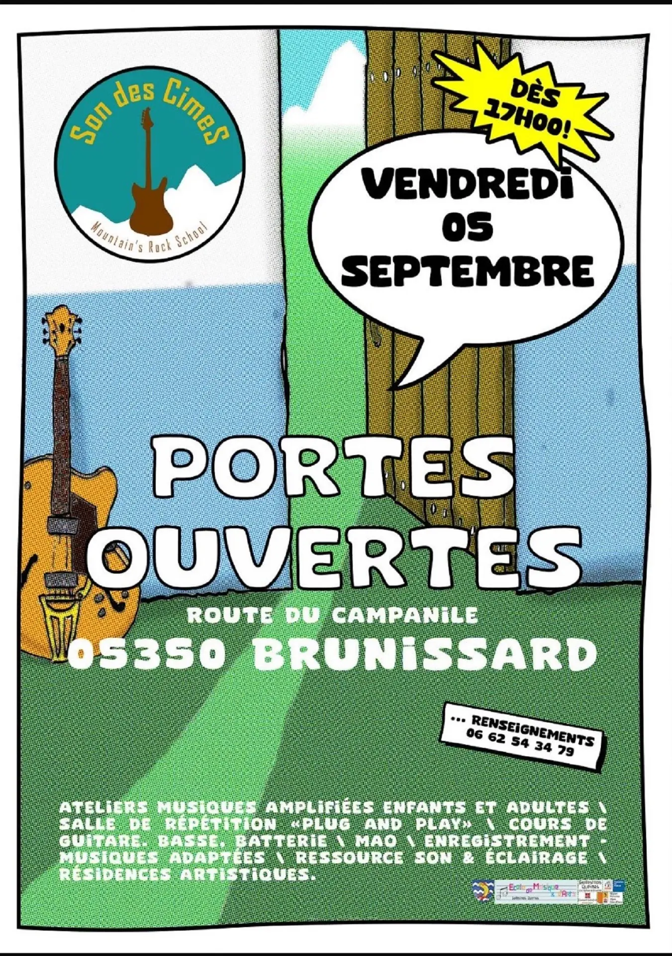Portes ouvertes - rentrée 2025 2026