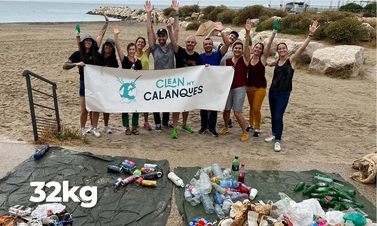 Grand ramassage écoresponsable avec Clean my Calanques