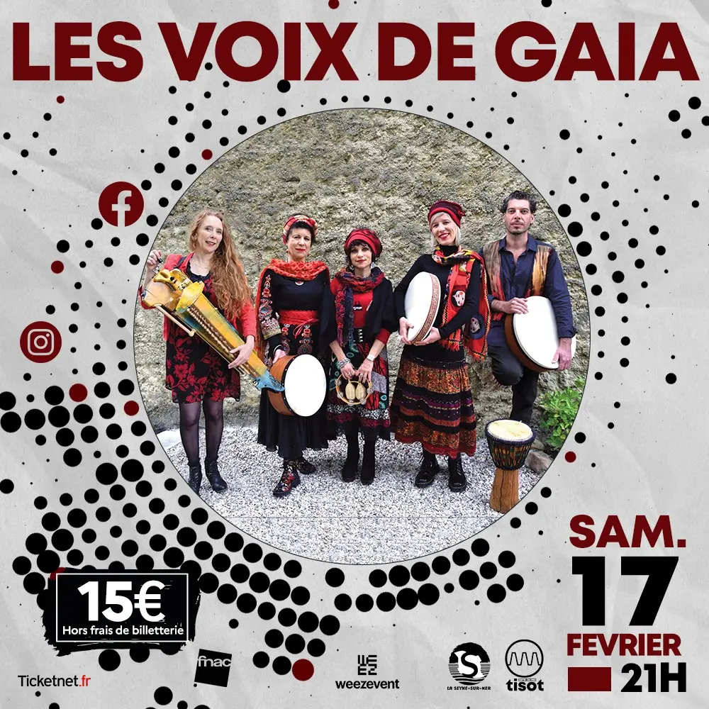 Concert les voix de Gaia