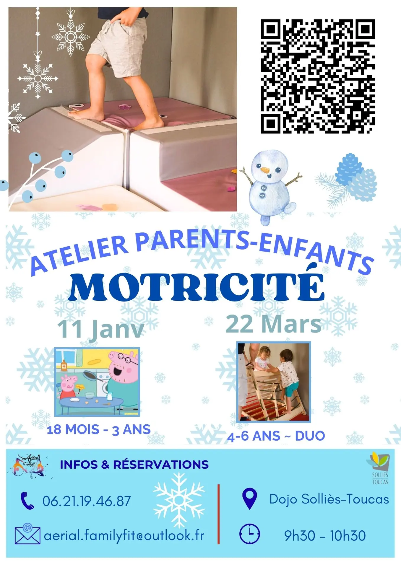 Atelier moticité parents / enfants_Solliès-Toucas