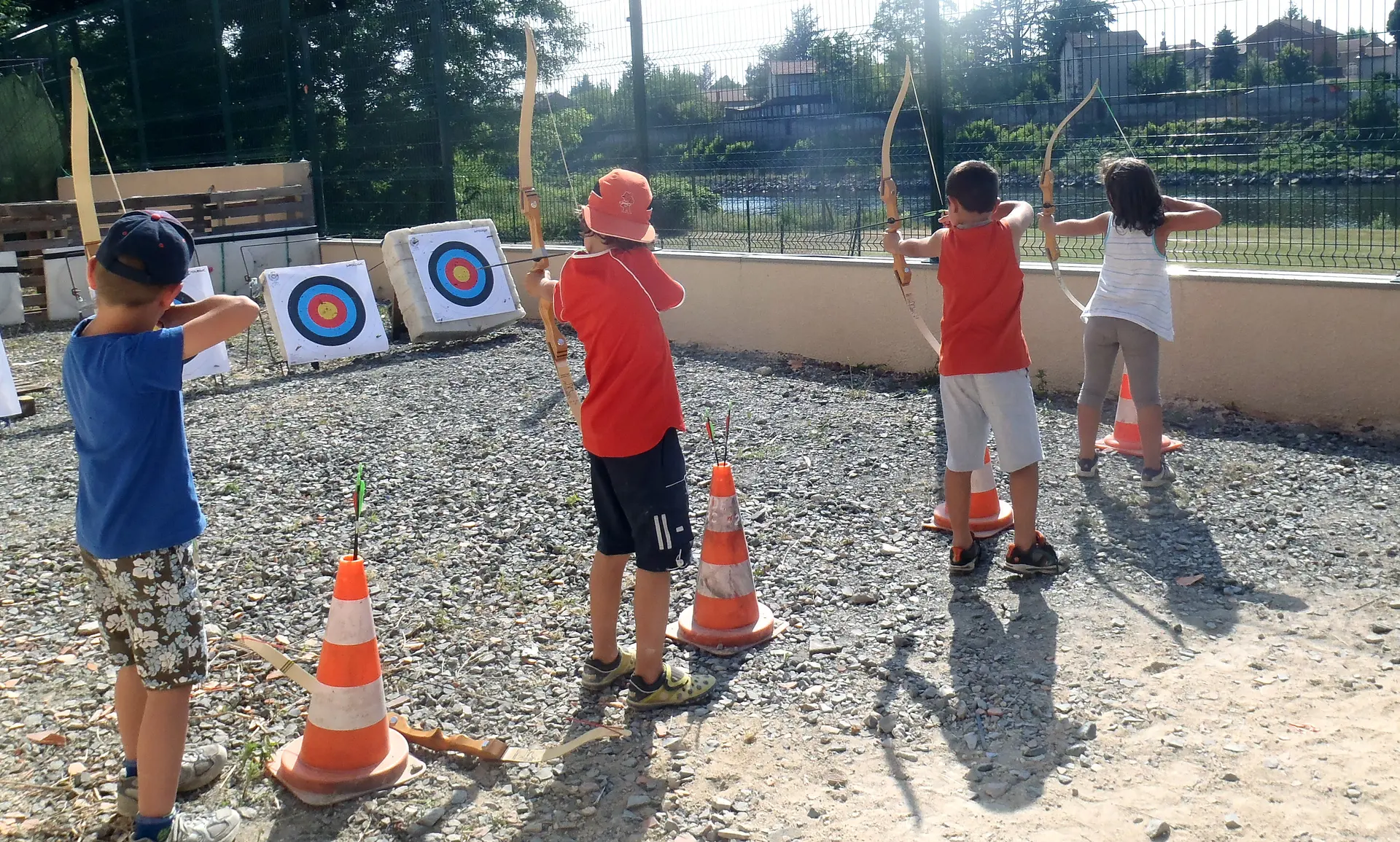 Découverte des activités de la base de loisirs tout l'après-midi