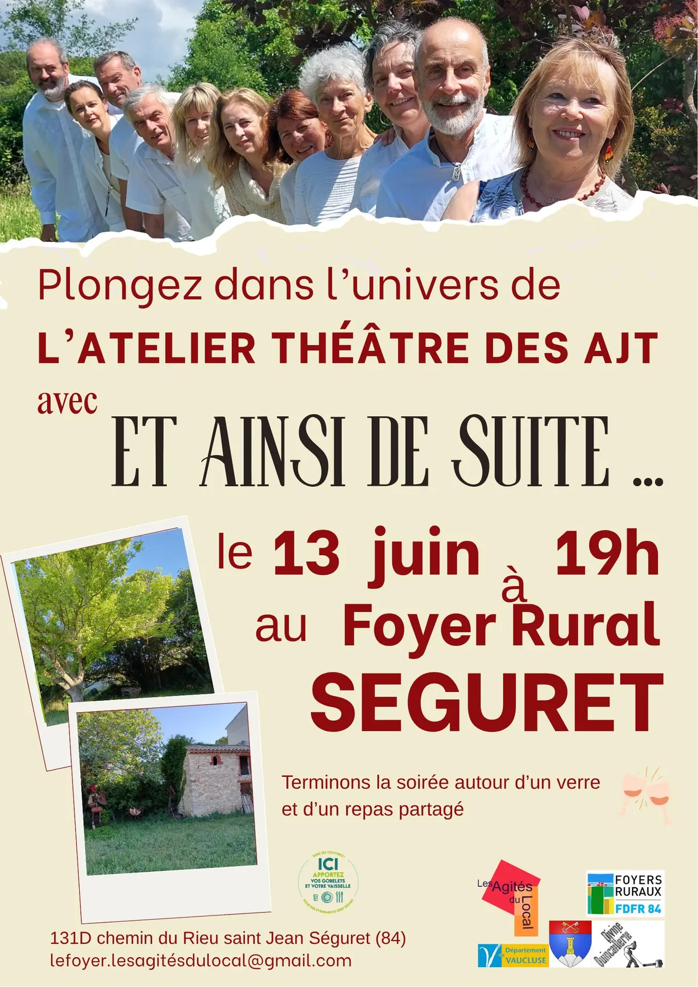 L'atelier théâtre des AJT_Séguret