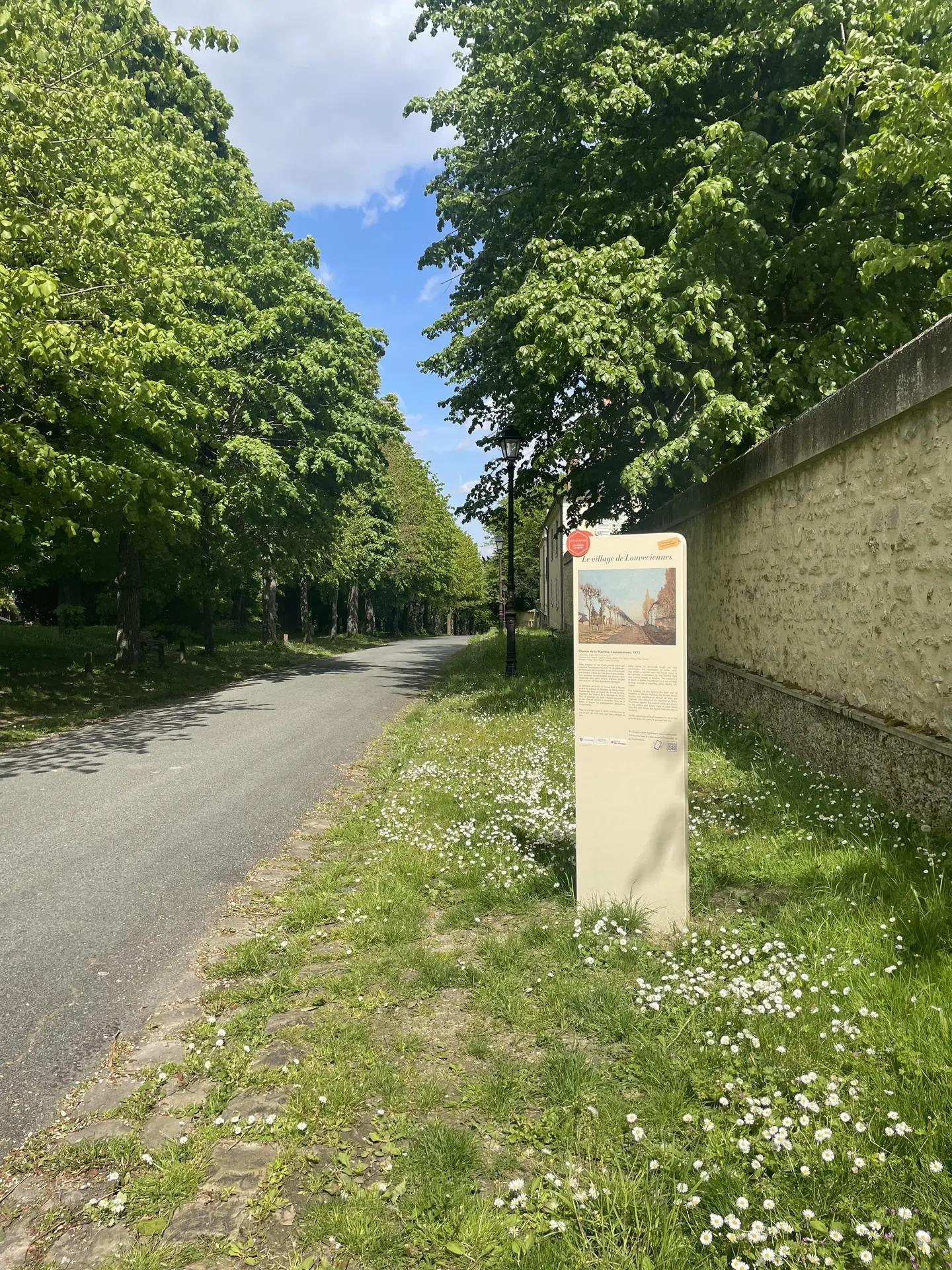 Chemin des Impressionnistes à Louveciennes_Louveciennes