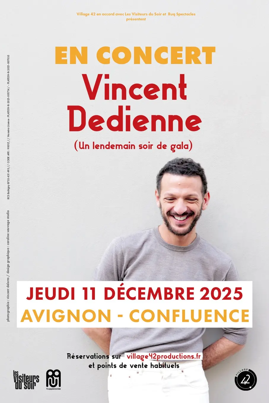 Vincent Dedienne - Un lendemain soir de gala_Avignon