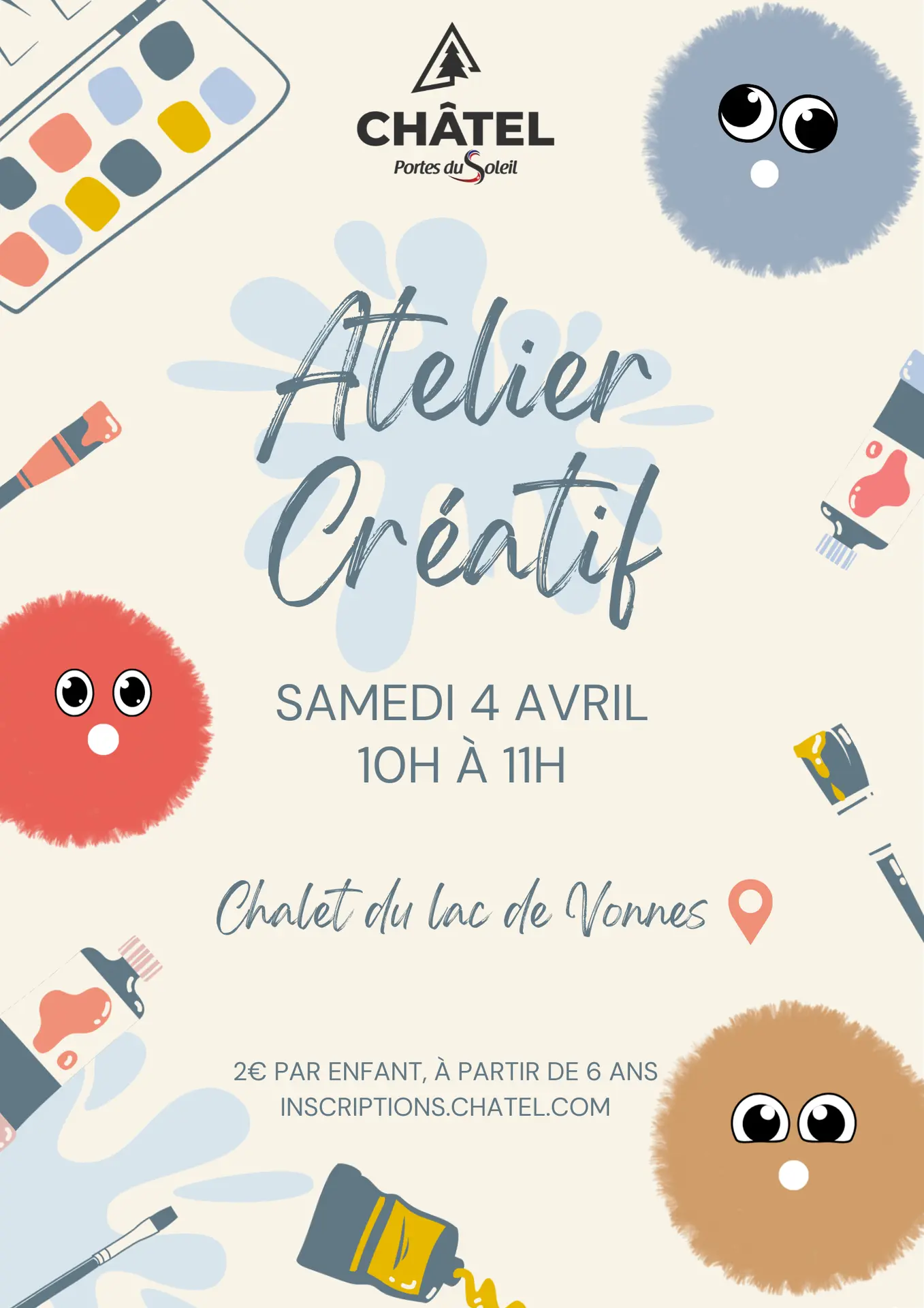 Atelier créatif de Pâques (+ de 6 ans)_Châtel
