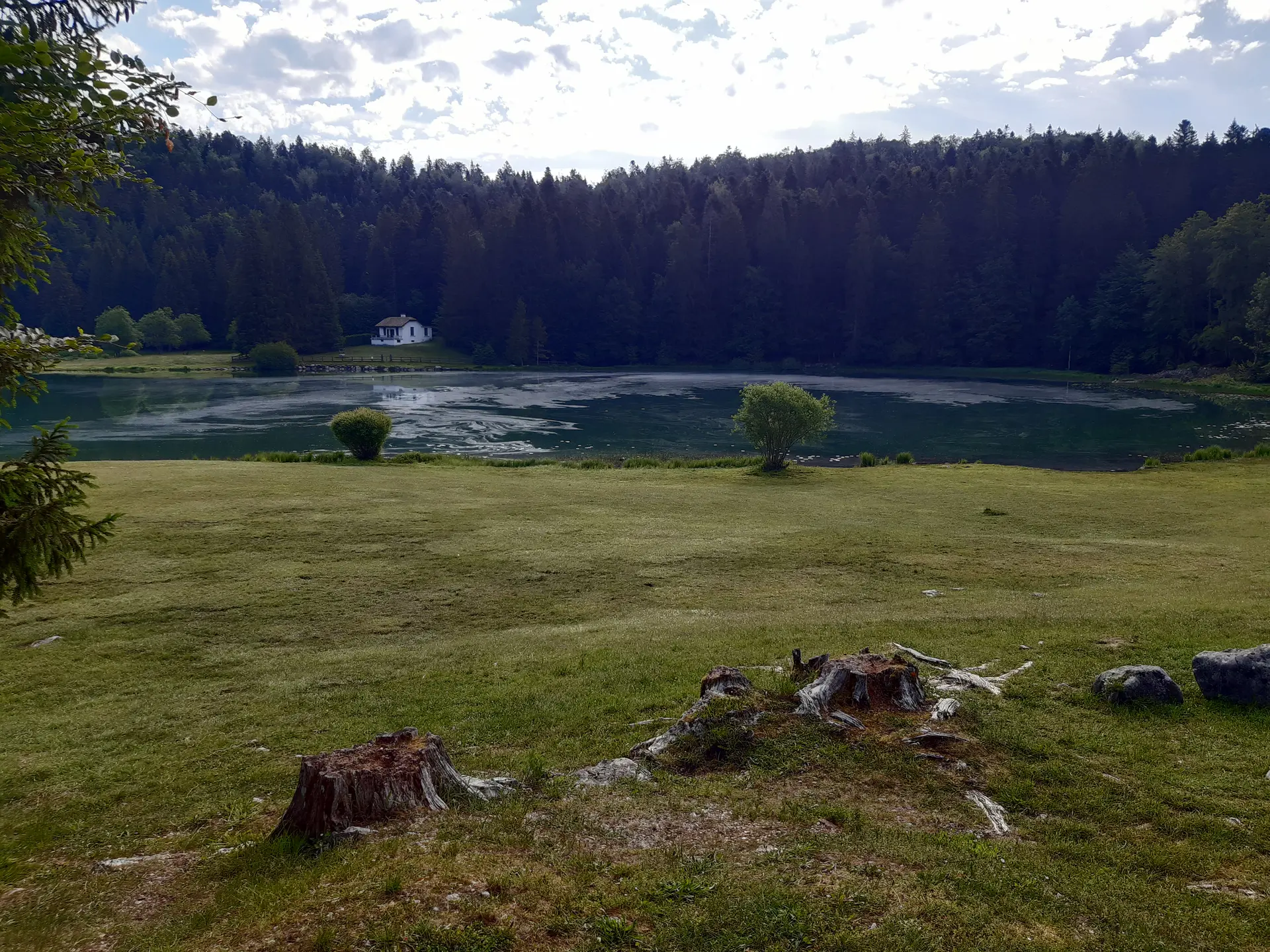 Lac Genin à Charix