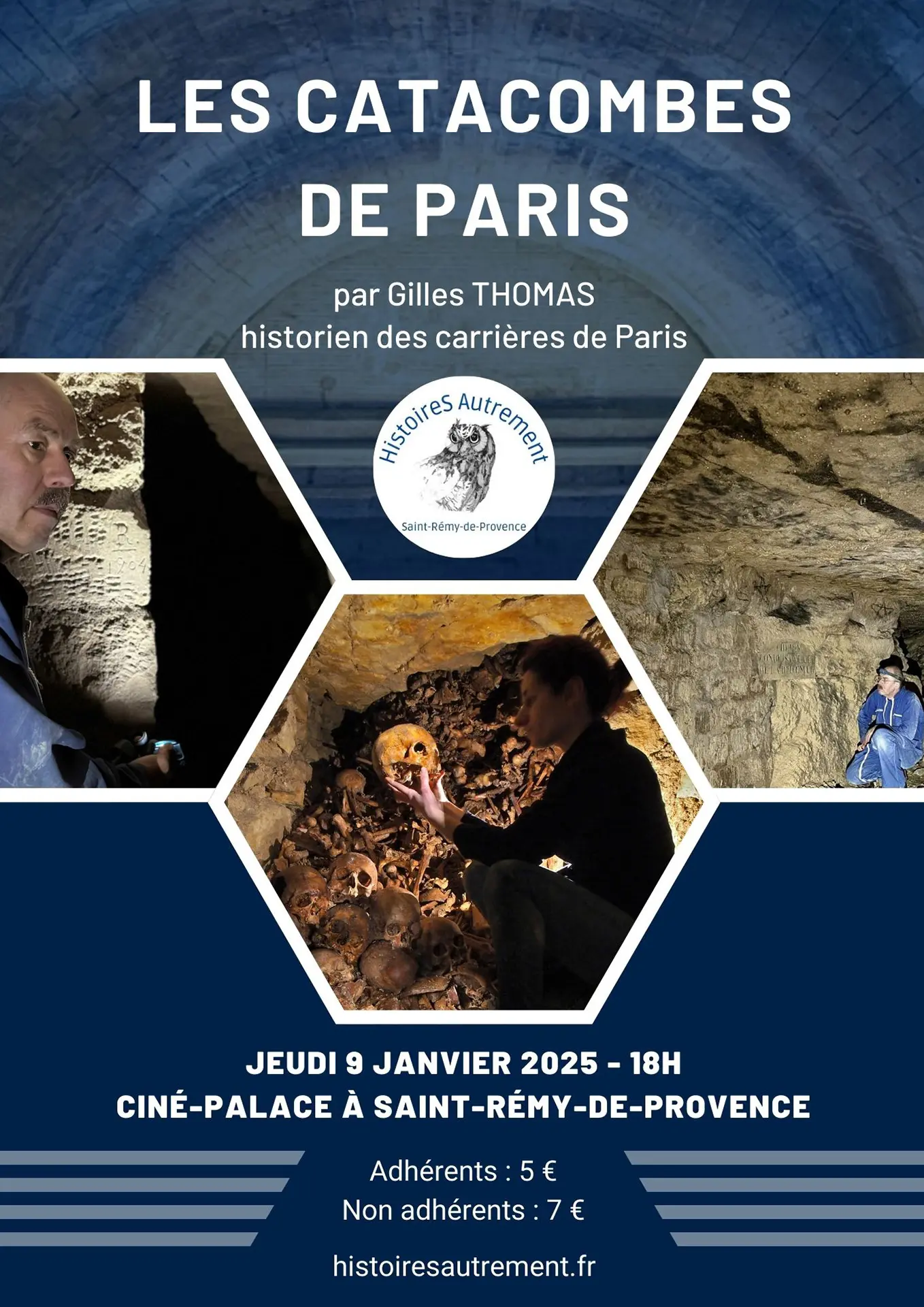 Conférence : Les Catacombes de Paris par Gilles Thomas_Saint-Rémy-de-Provence