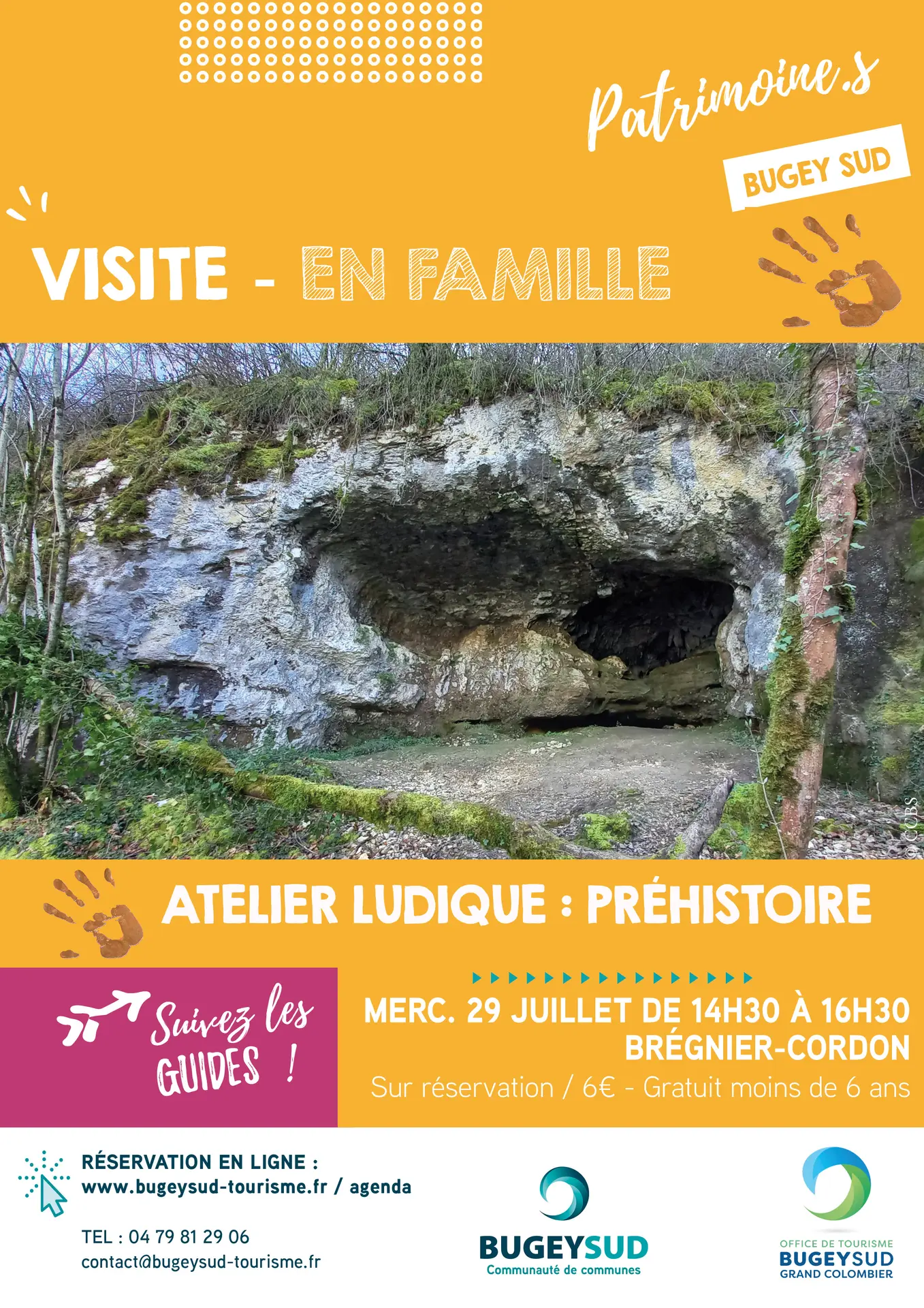 Les ateliers ludiques de l'Office de Tourisme Au fil de l'histoire