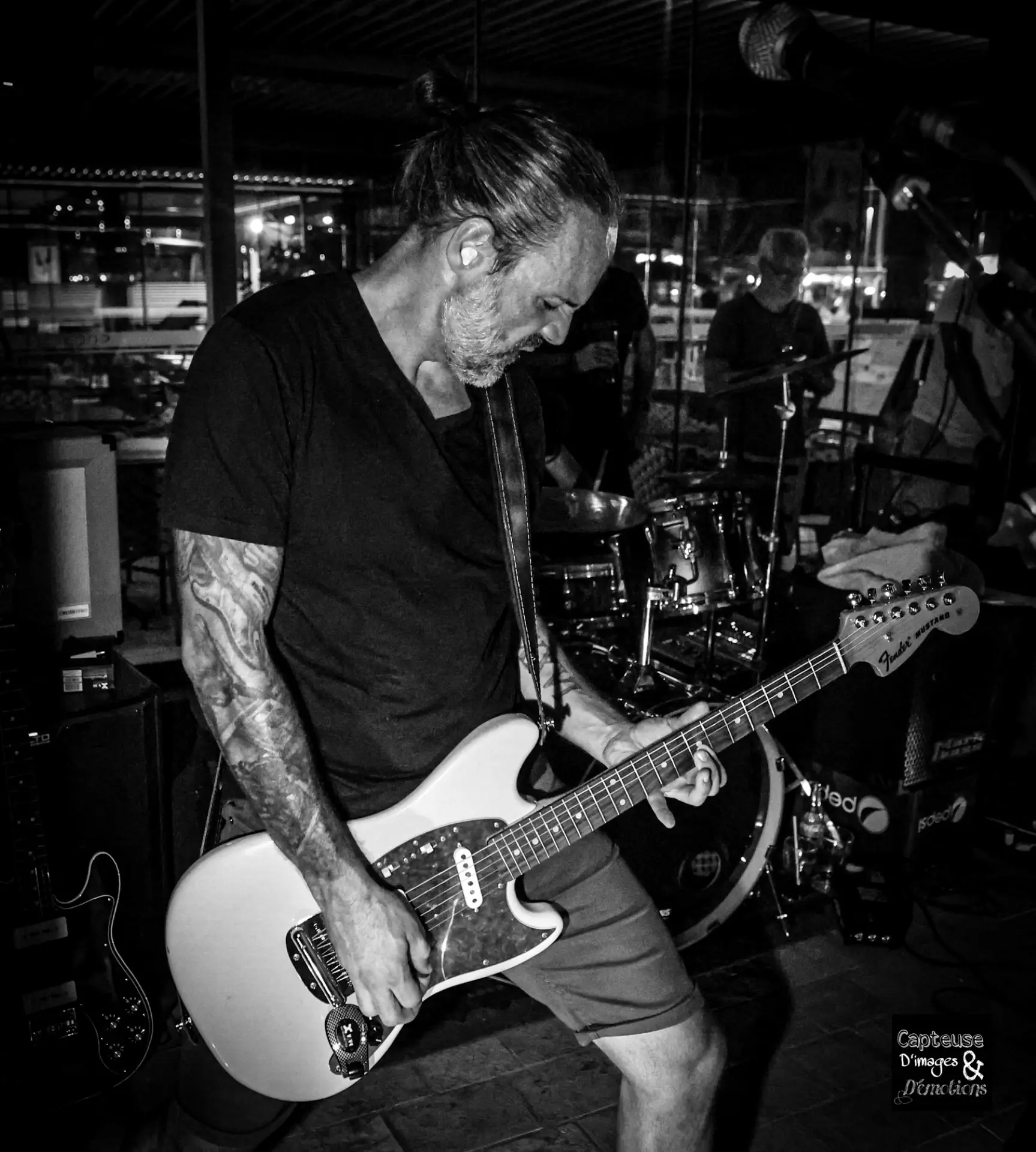 Anthony, guitariste du groupe The Page