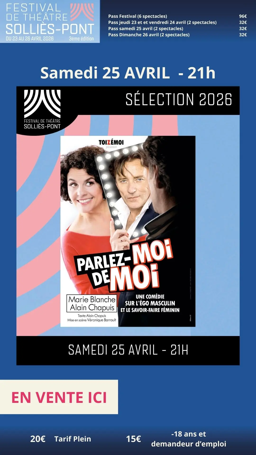 Festival de théâtre de Solliès-Pont - 3e édition_Solliès-Pont