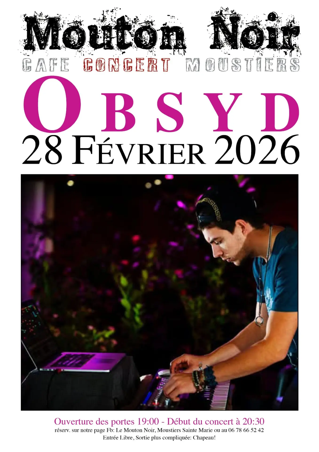 Obsyd in DJ set al Mouton Noir_Moustiers-Sainte-Marie