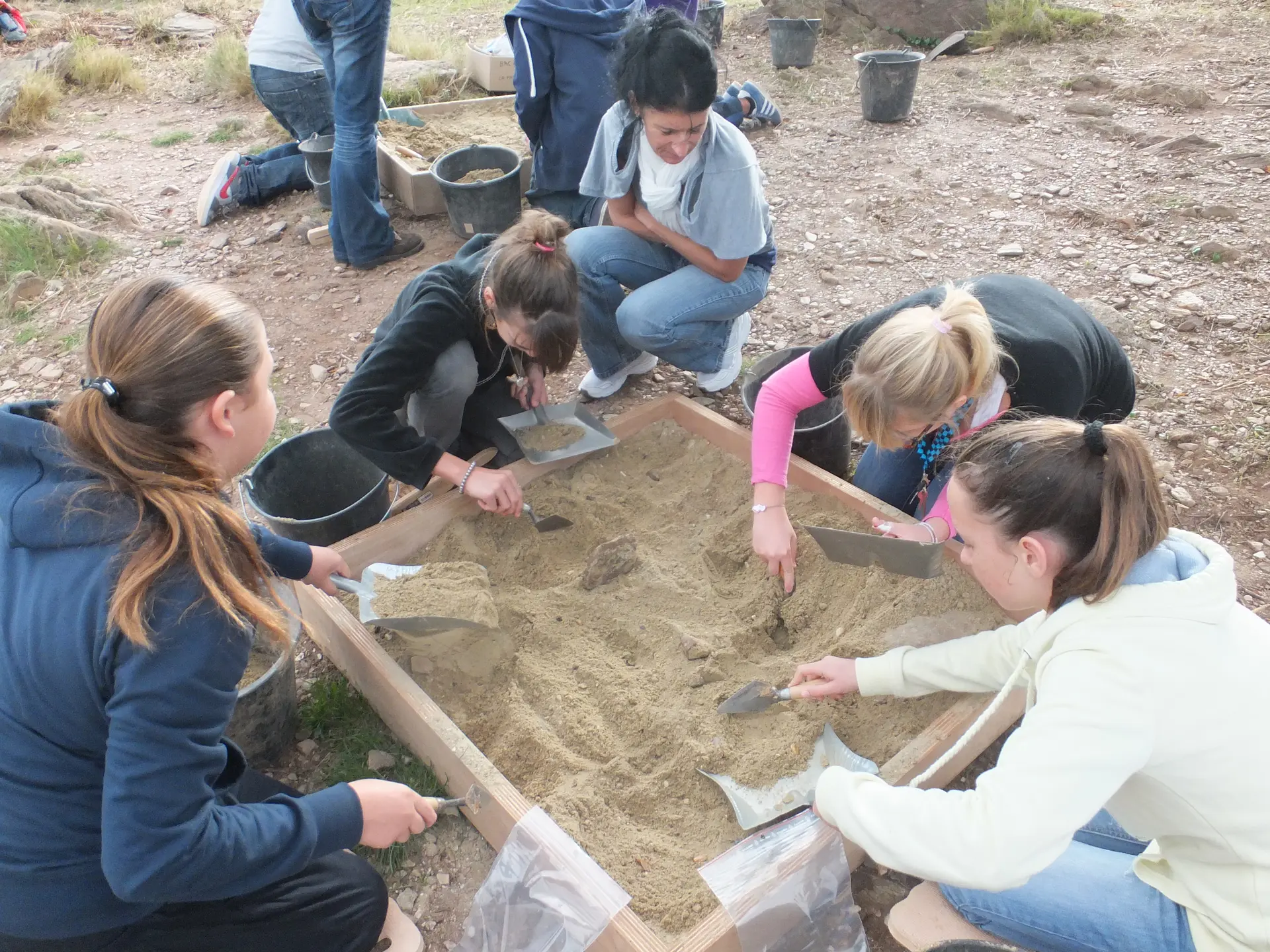 Atelier fouilles dolmen